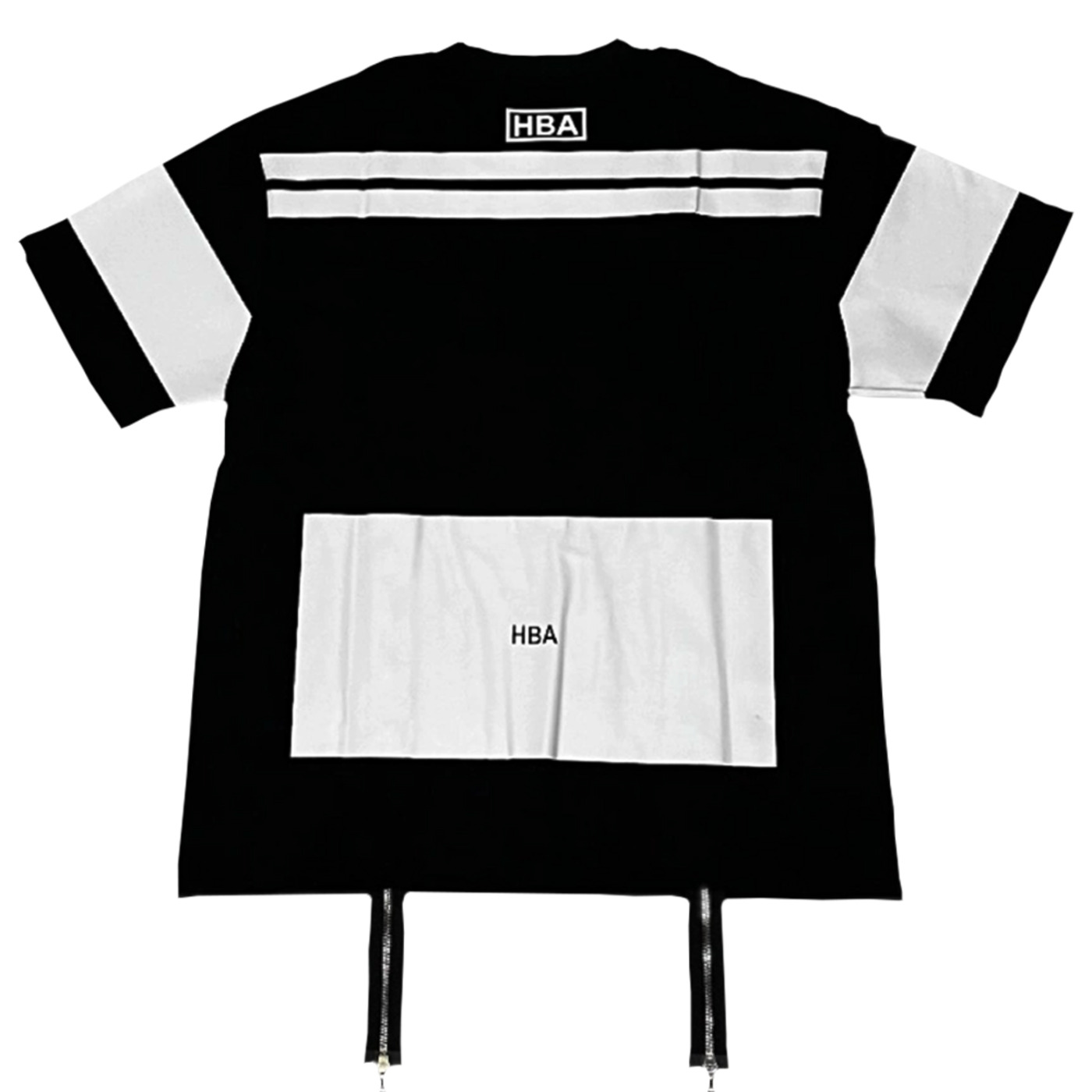 Back view — reverse graphic treatment