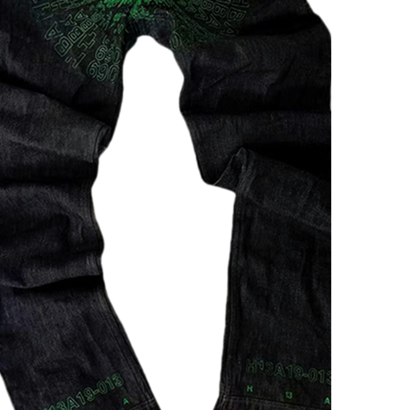 Leg graphic crop