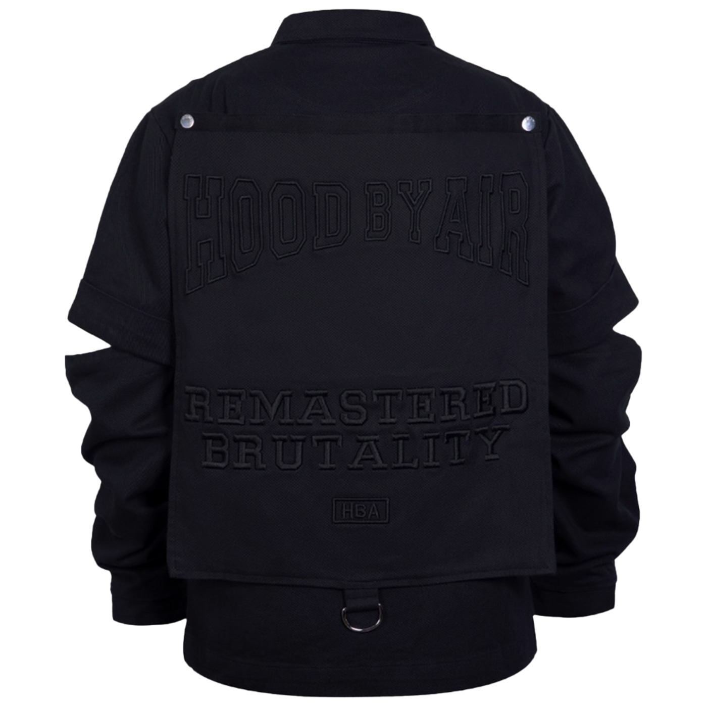 Black version — back embroidery