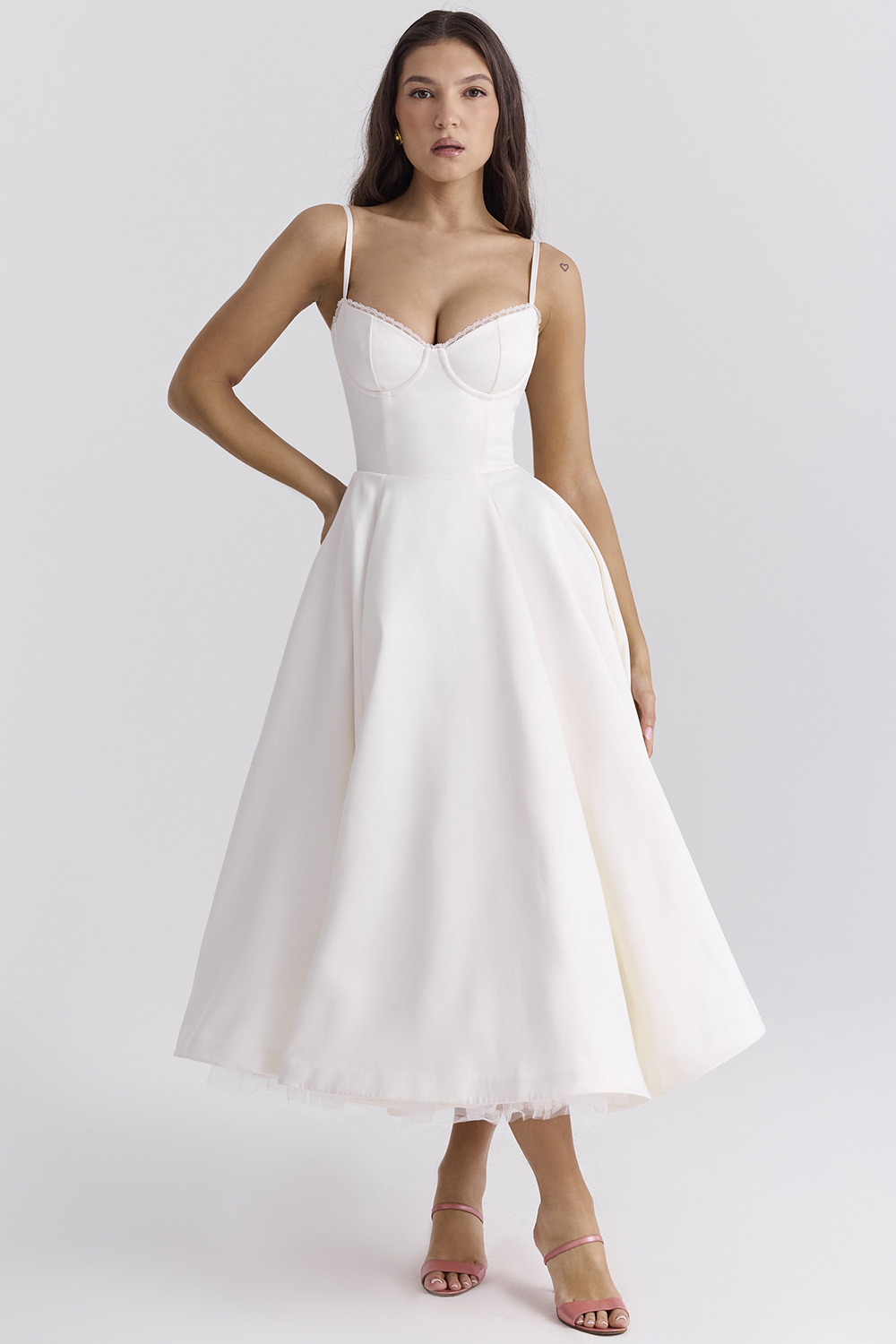 Mademoiselle Tulle Midi Dress