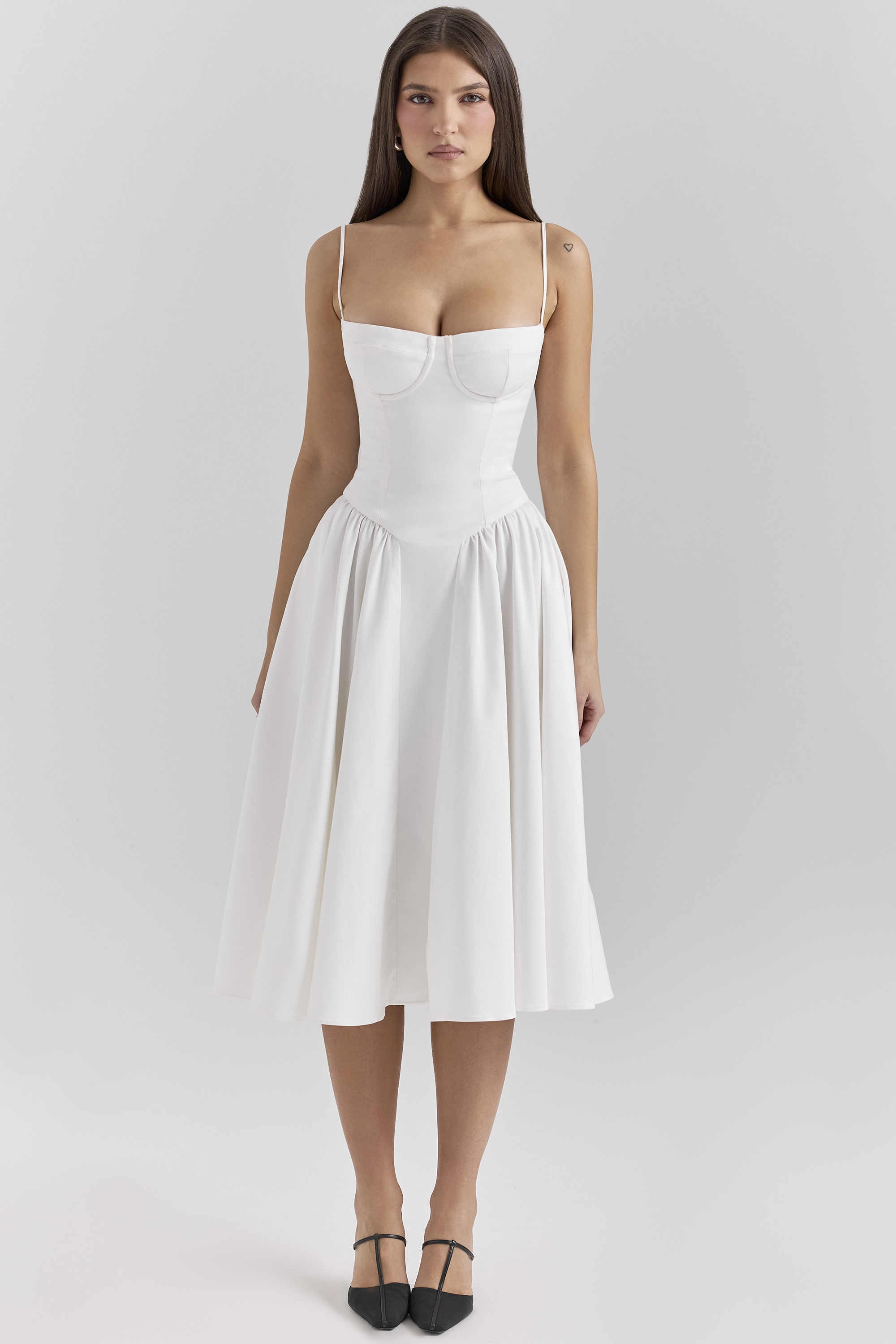 Samaria Corset Midi Dress
