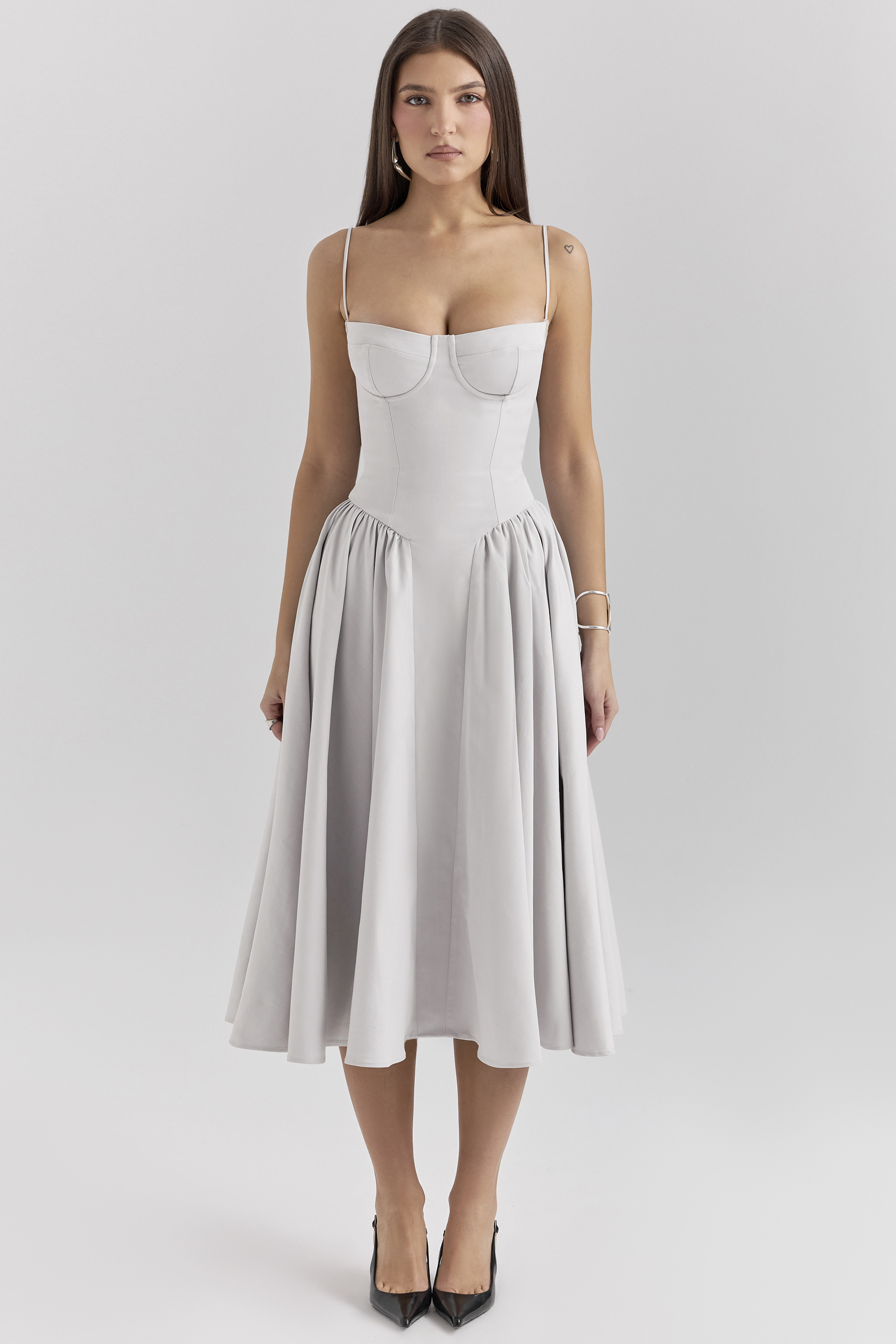 Bodice and strap detail