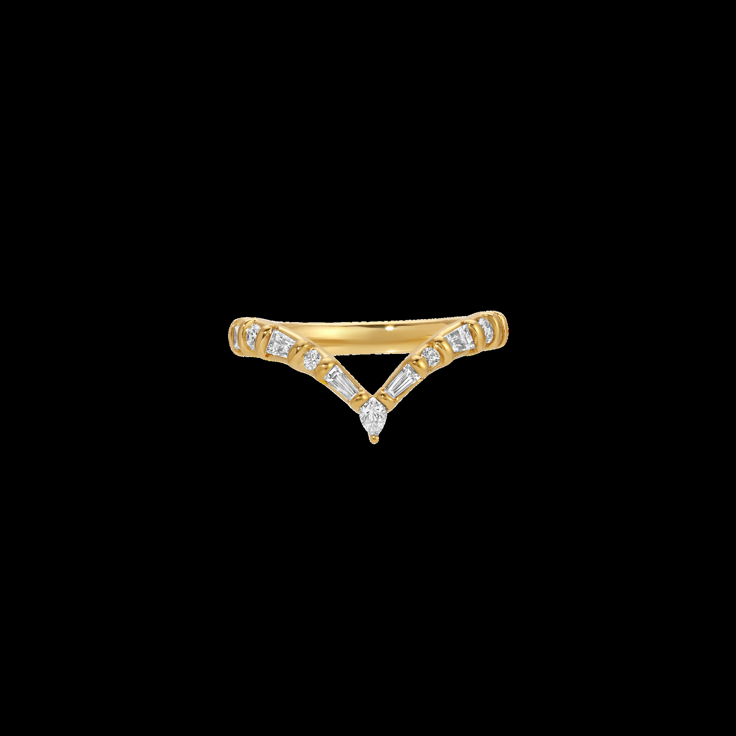 The Nova Diamond Stacker Ring