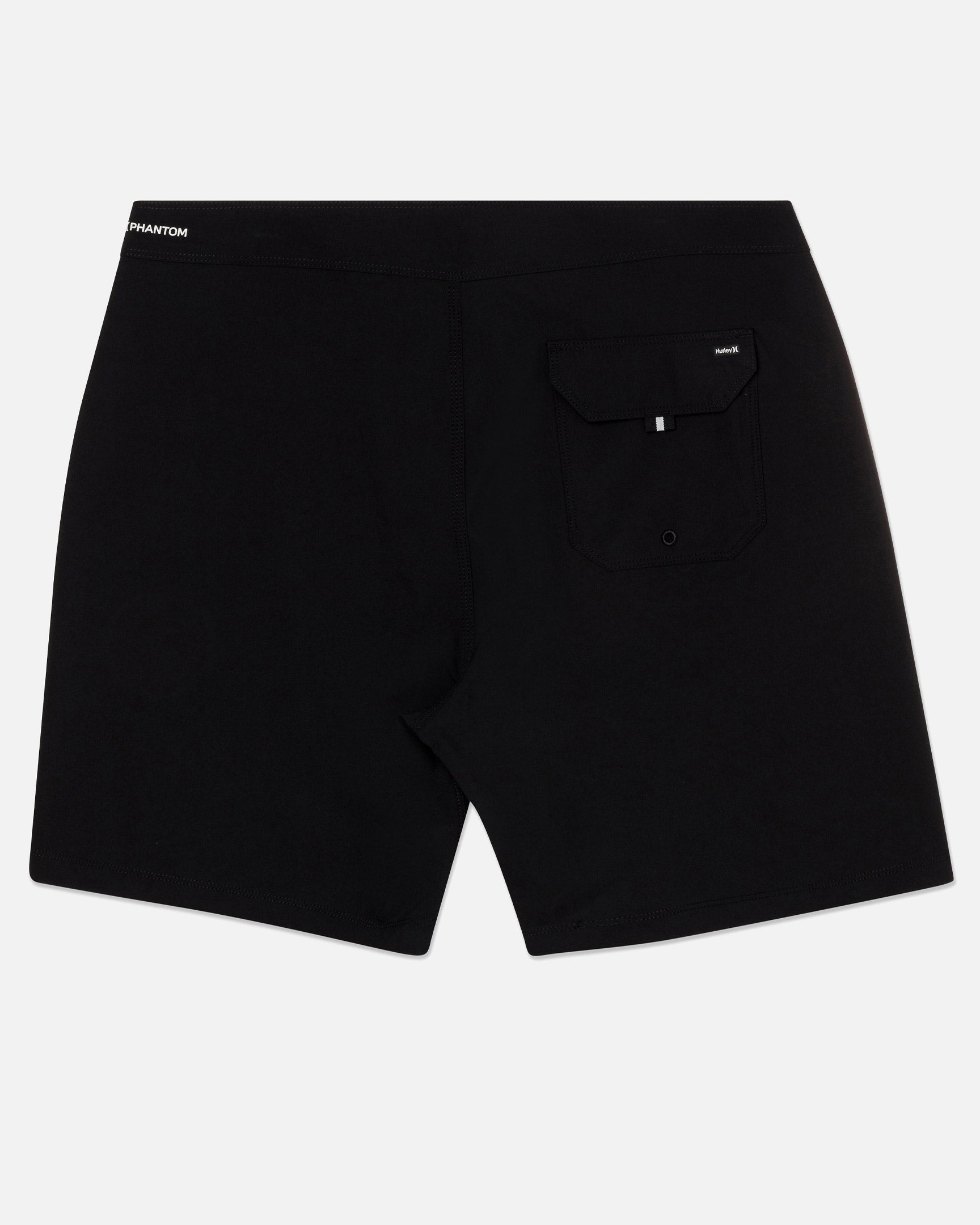 Rear flat lay highlighting the single back-pocket construction.