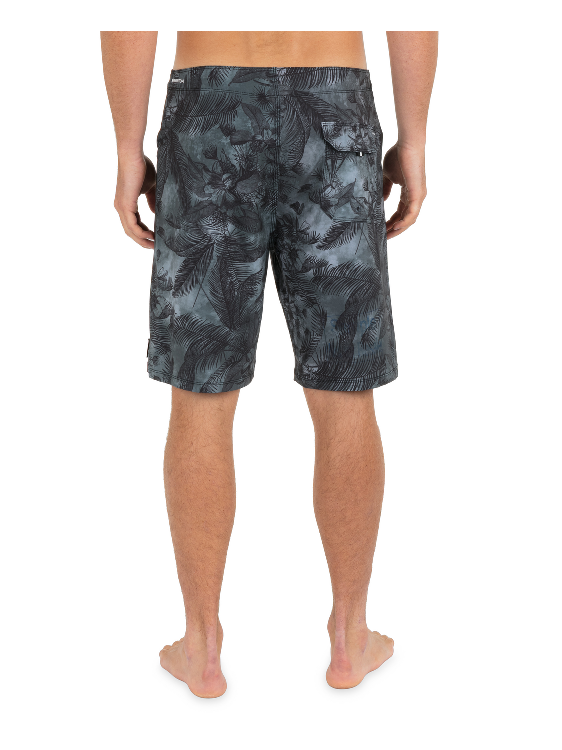 Back view with the Velcro pocket placement.