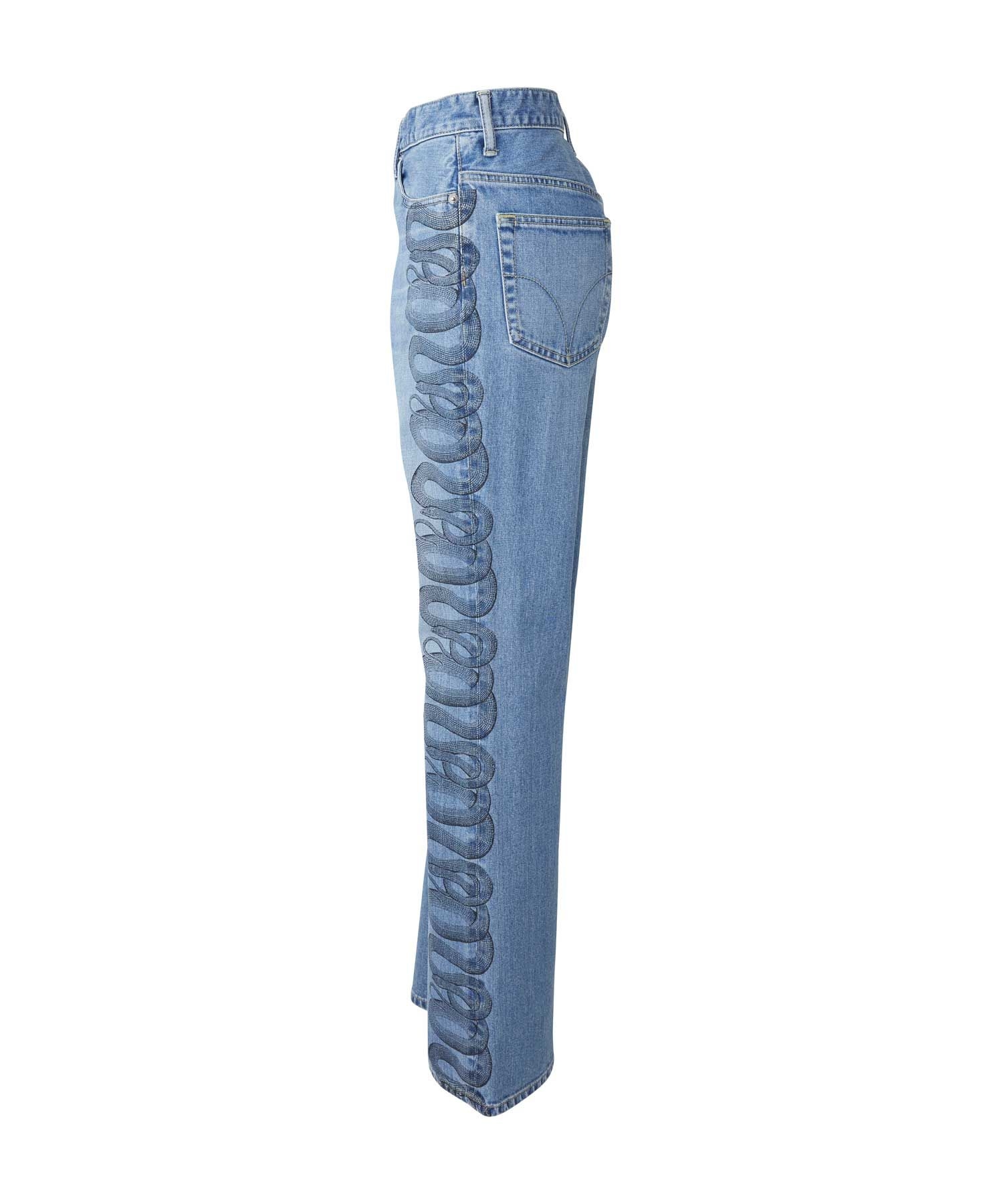 flare hem detail