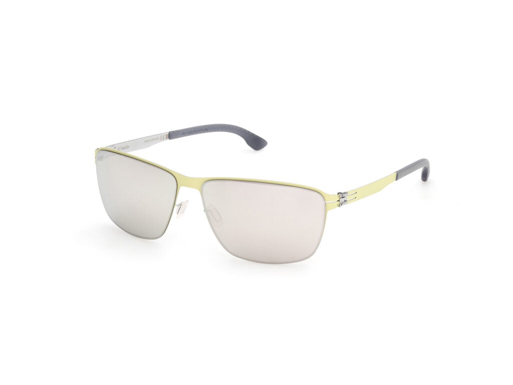 CUSTARD YELLOW / FASHION SILVER — angled view