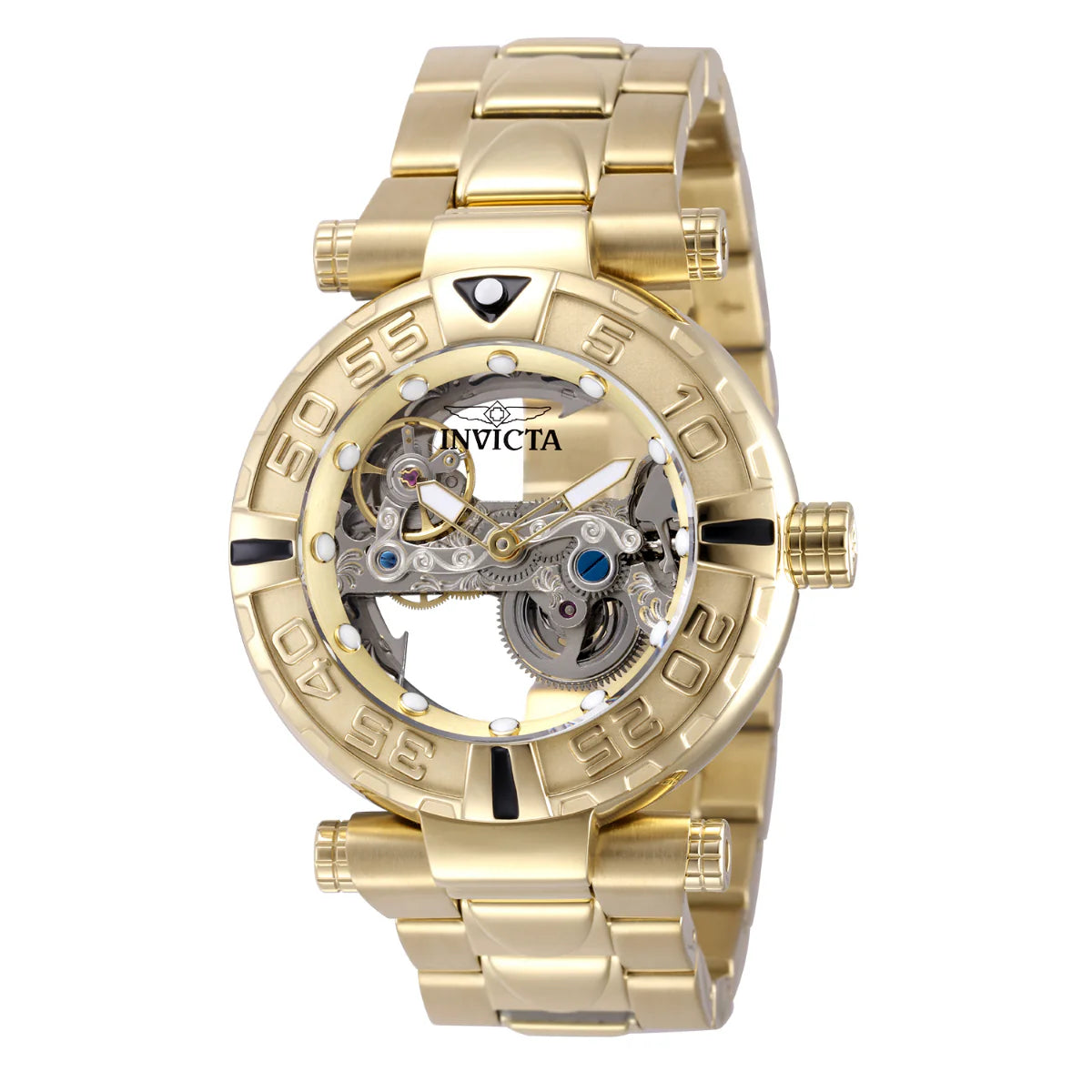 Nebula Automatic w/ Skeleton Dial - 47mm. Gold