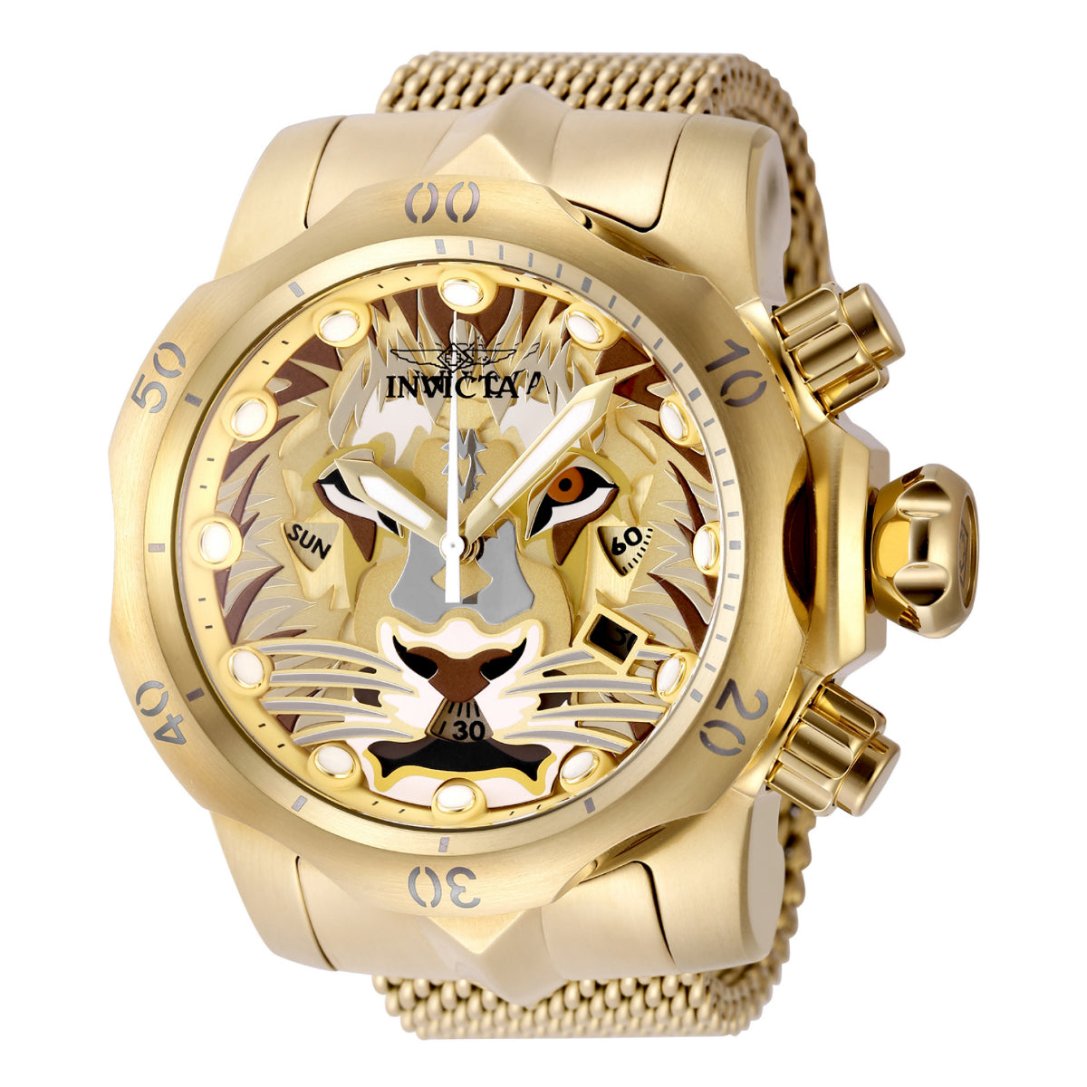Swiss Ronda Z60 Caliber - 53.7mm. Gold