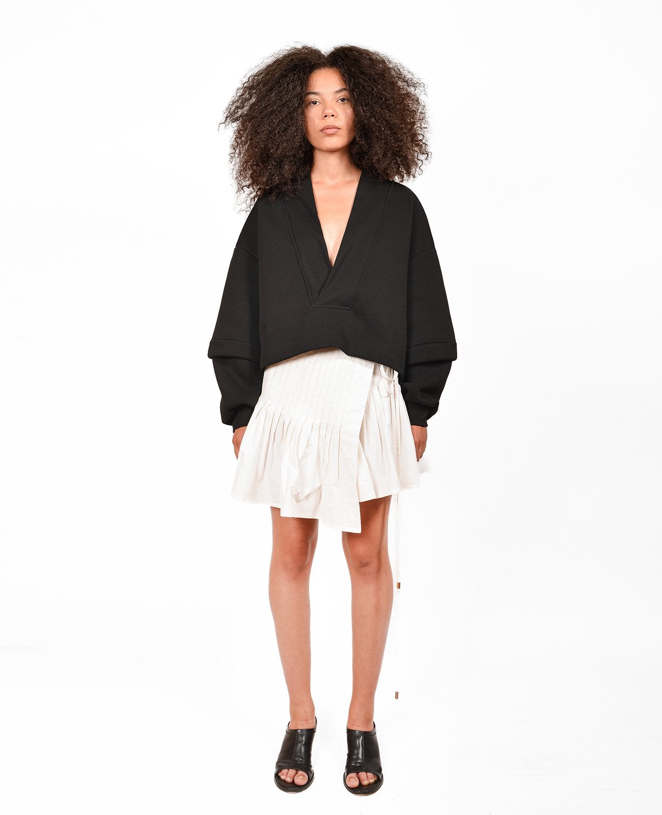 side or drape view