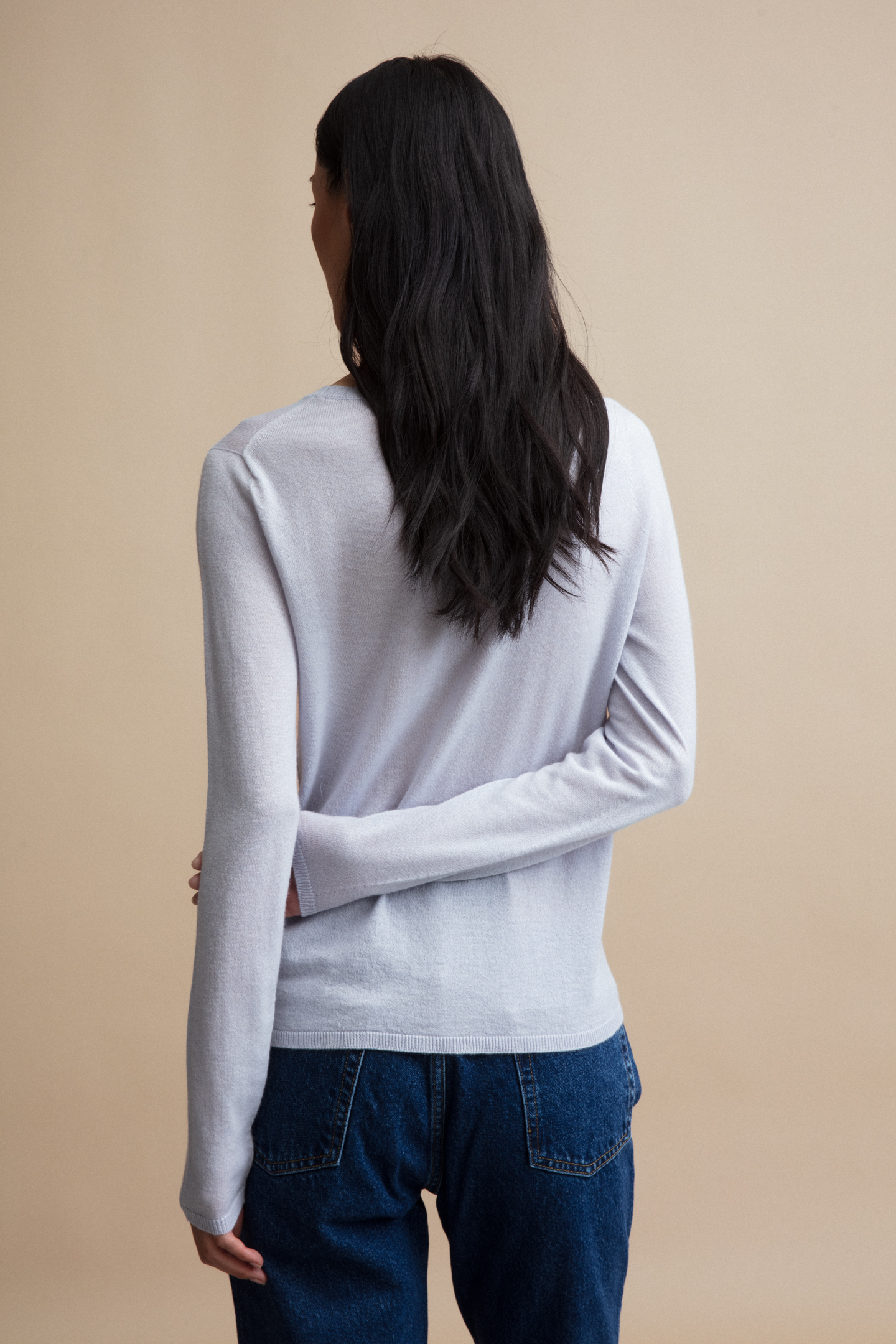 Back view showing the clean seamless body