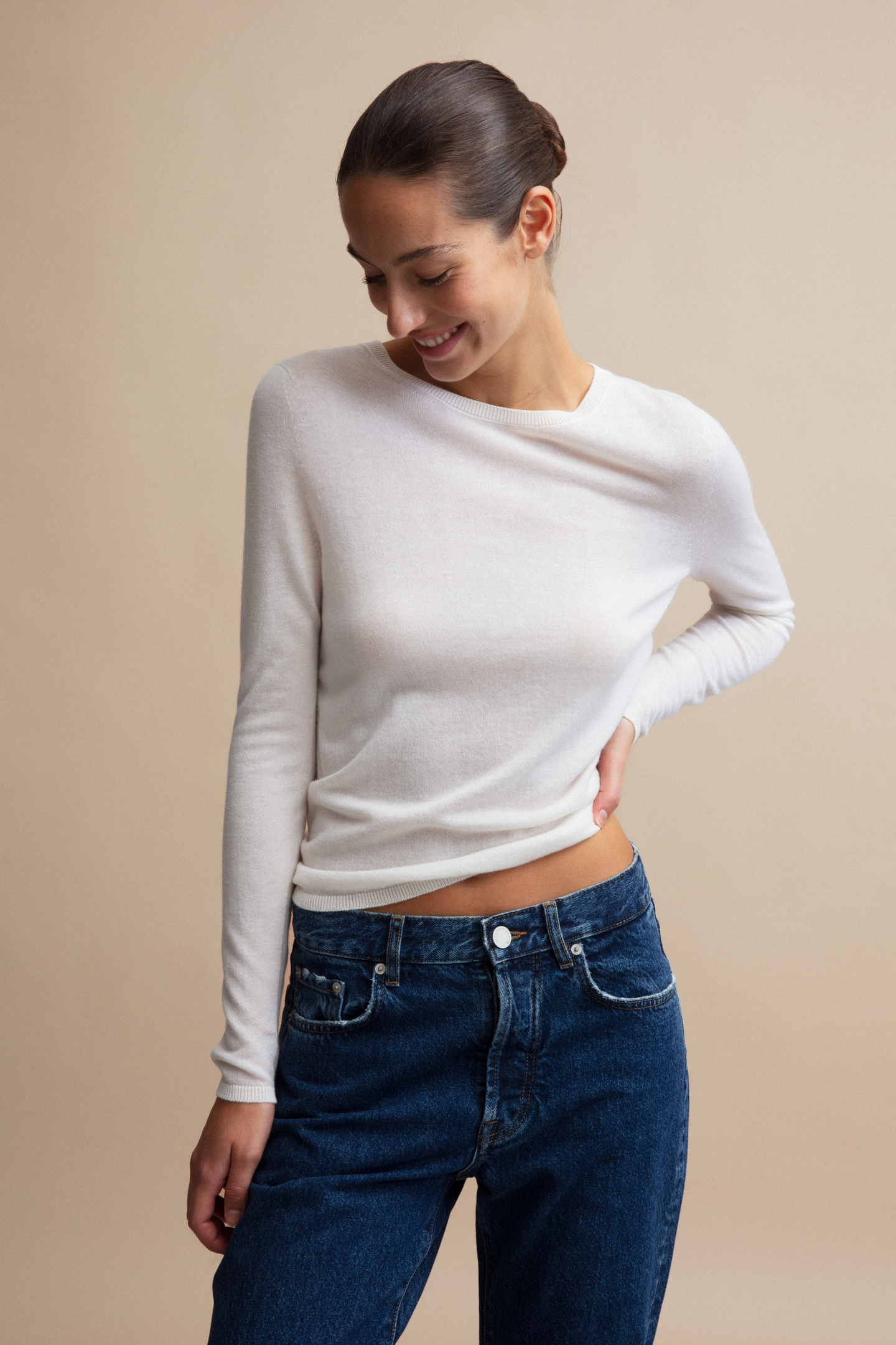 Light neutral variant that keeps the same pared-back form