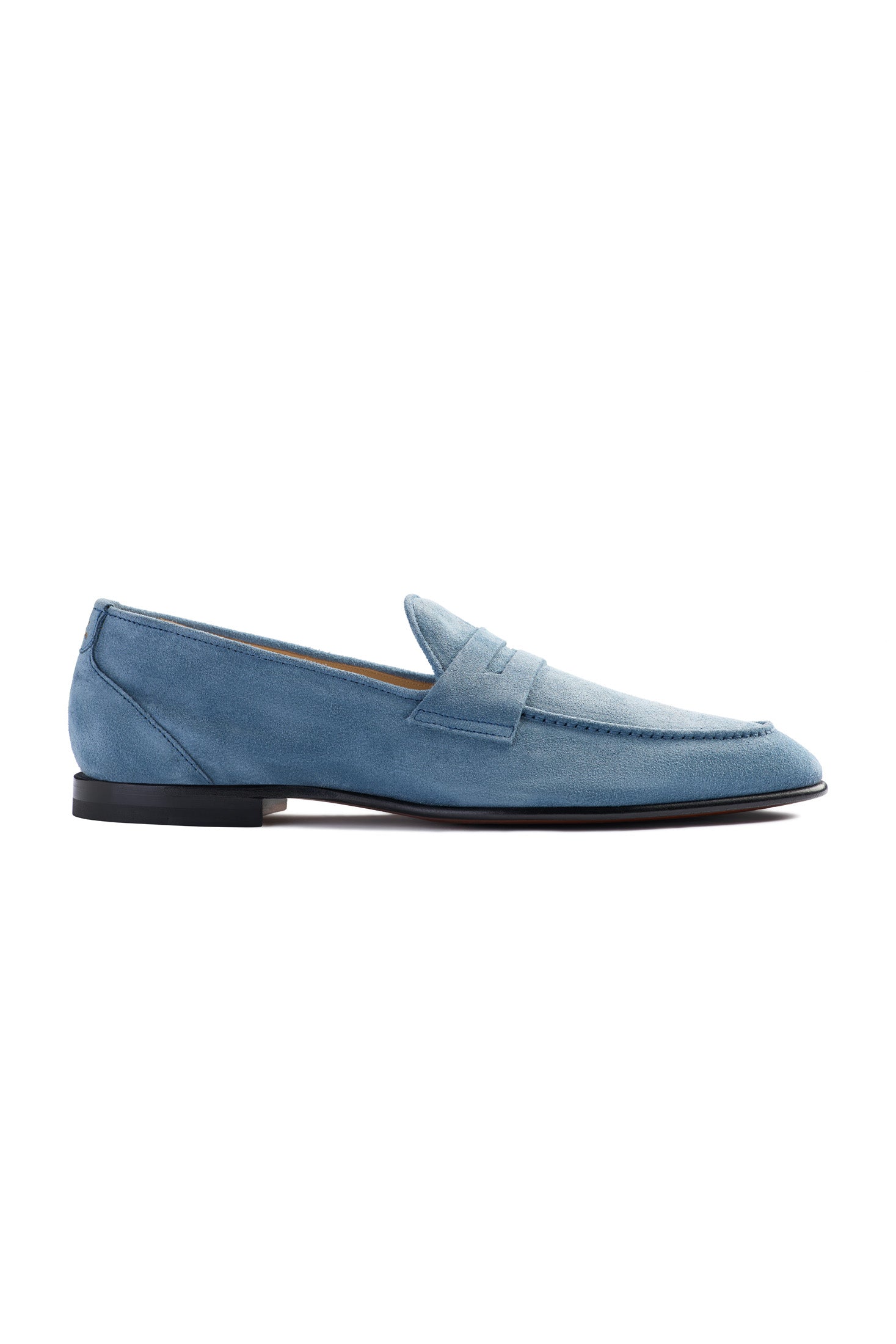 Unlined Suede Penny Loafer