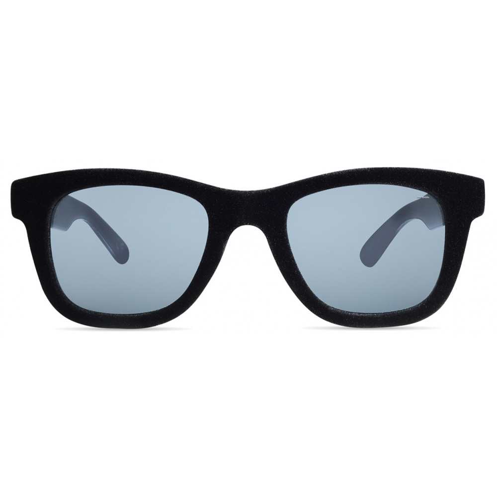 Head-on black view with the same soft-touch silhouette