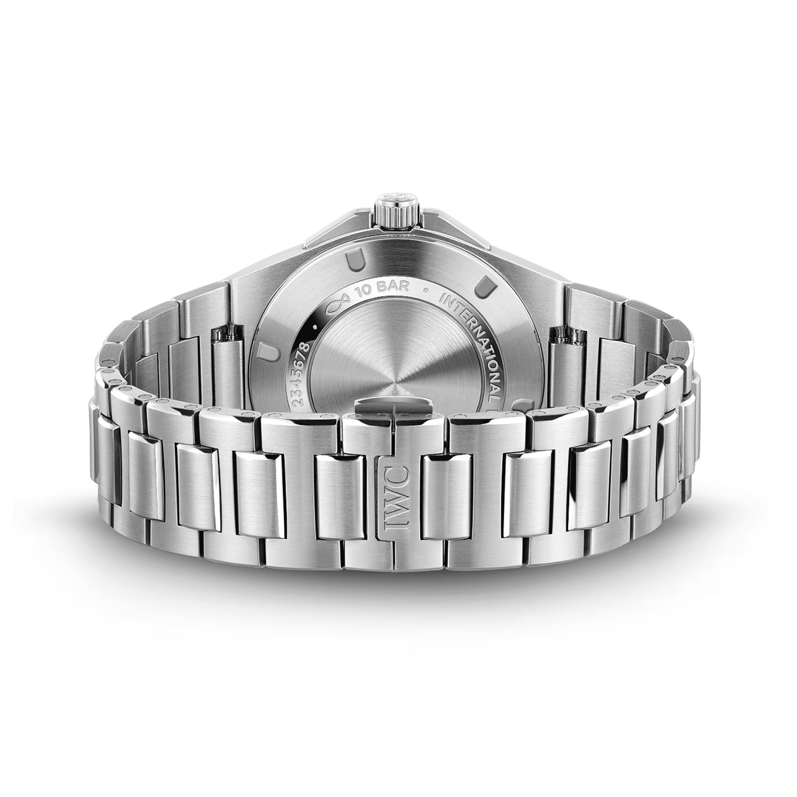 Rear angle showing the bracelet articulation