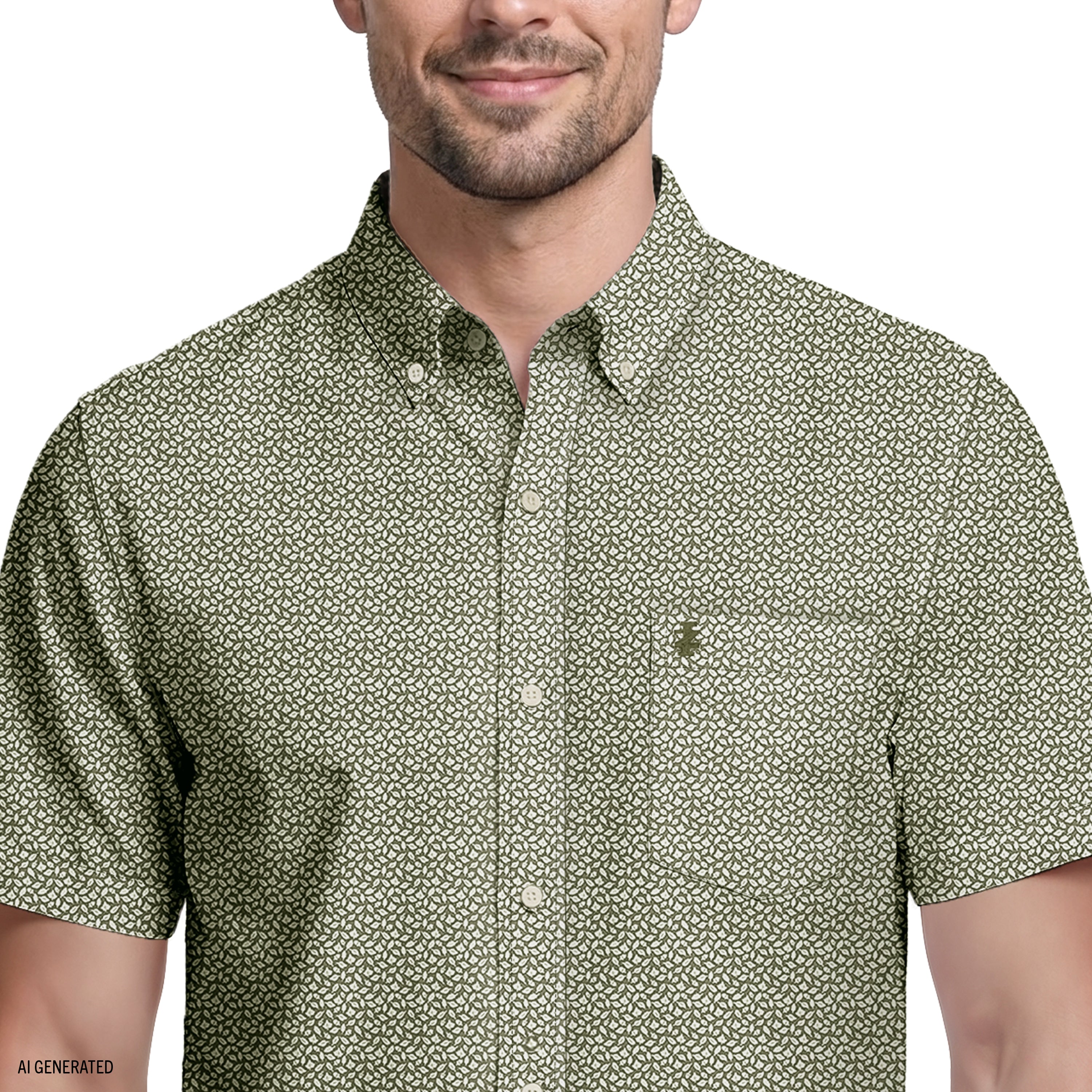 Print and pocket close-up