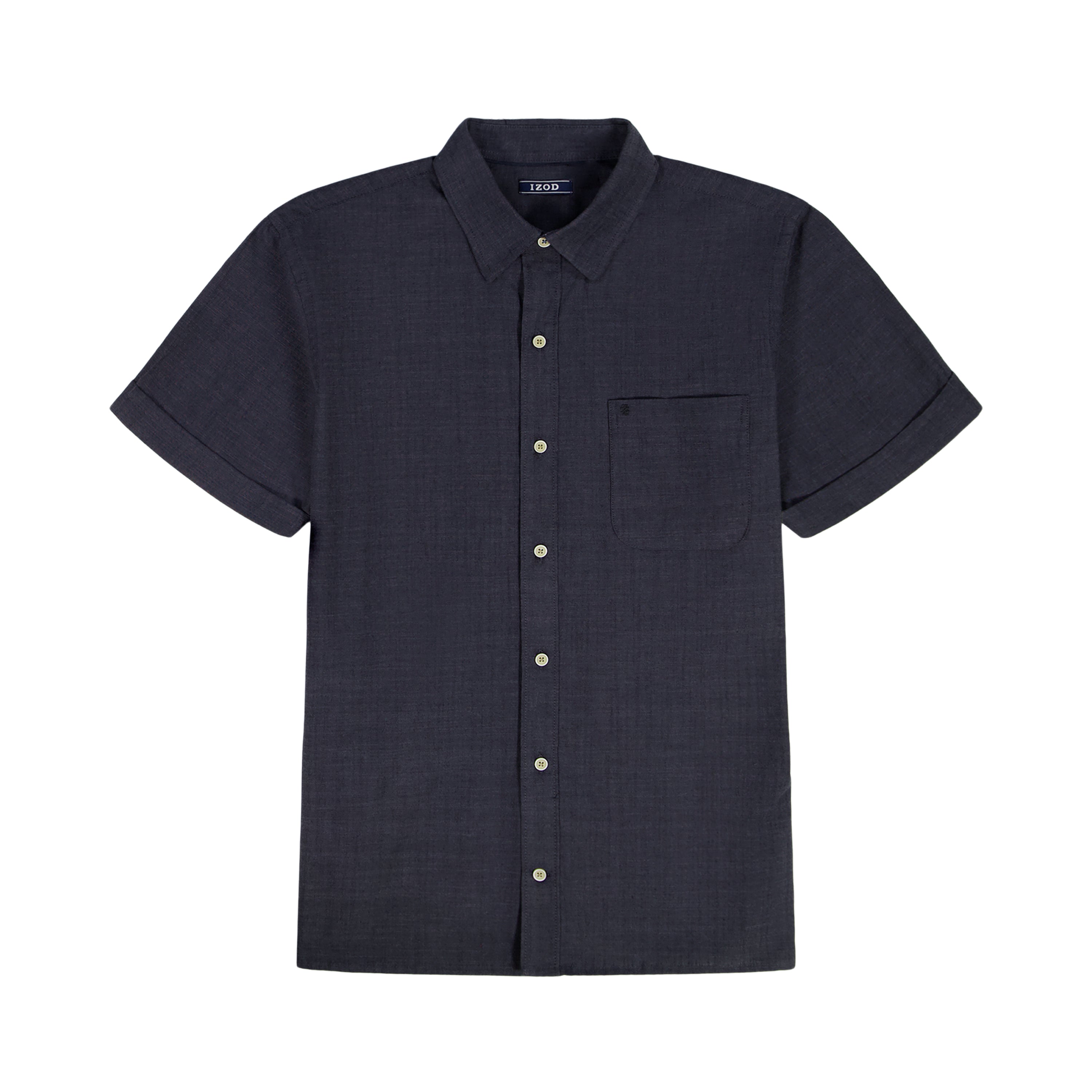 Flat lay of the short-sleeve shirt