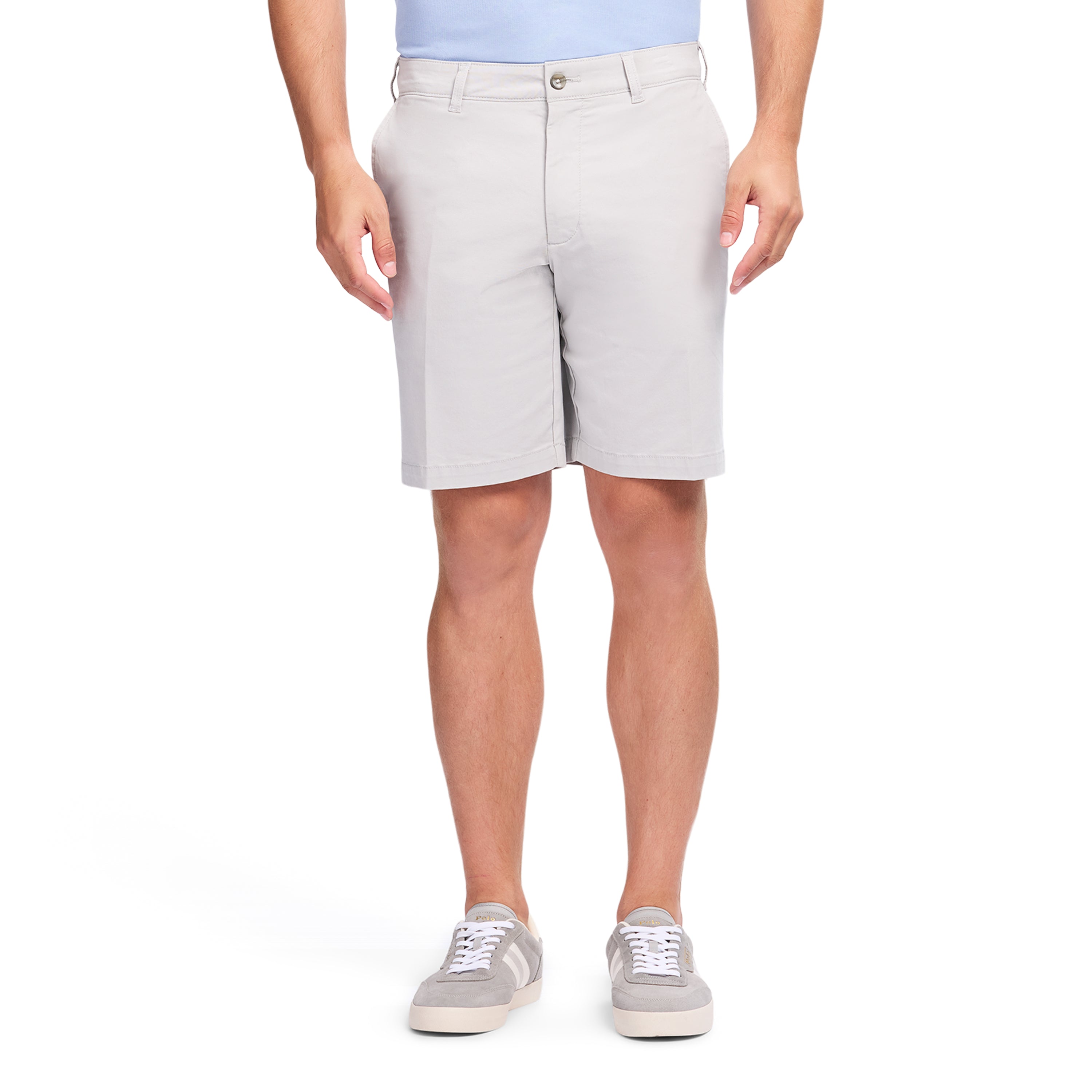 Saltwater 9.5-inch Flat-Front Chino Short
