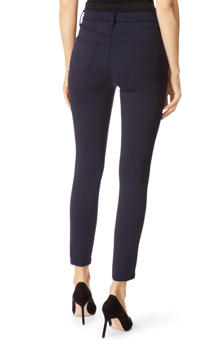 Dark navy pair in a minimal, dressier register
