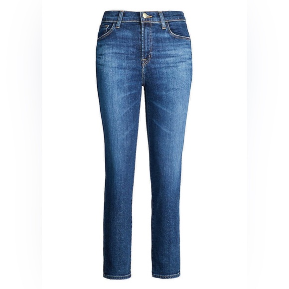 Ruby High-Rise Slim-Leg Jeans