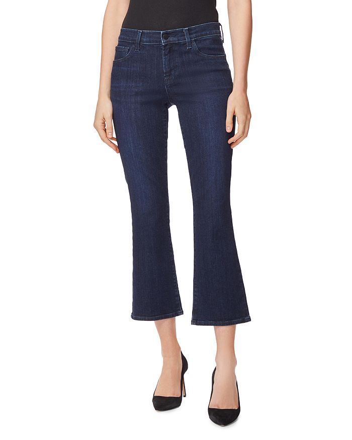 Selena Crop Bootcut Jeans