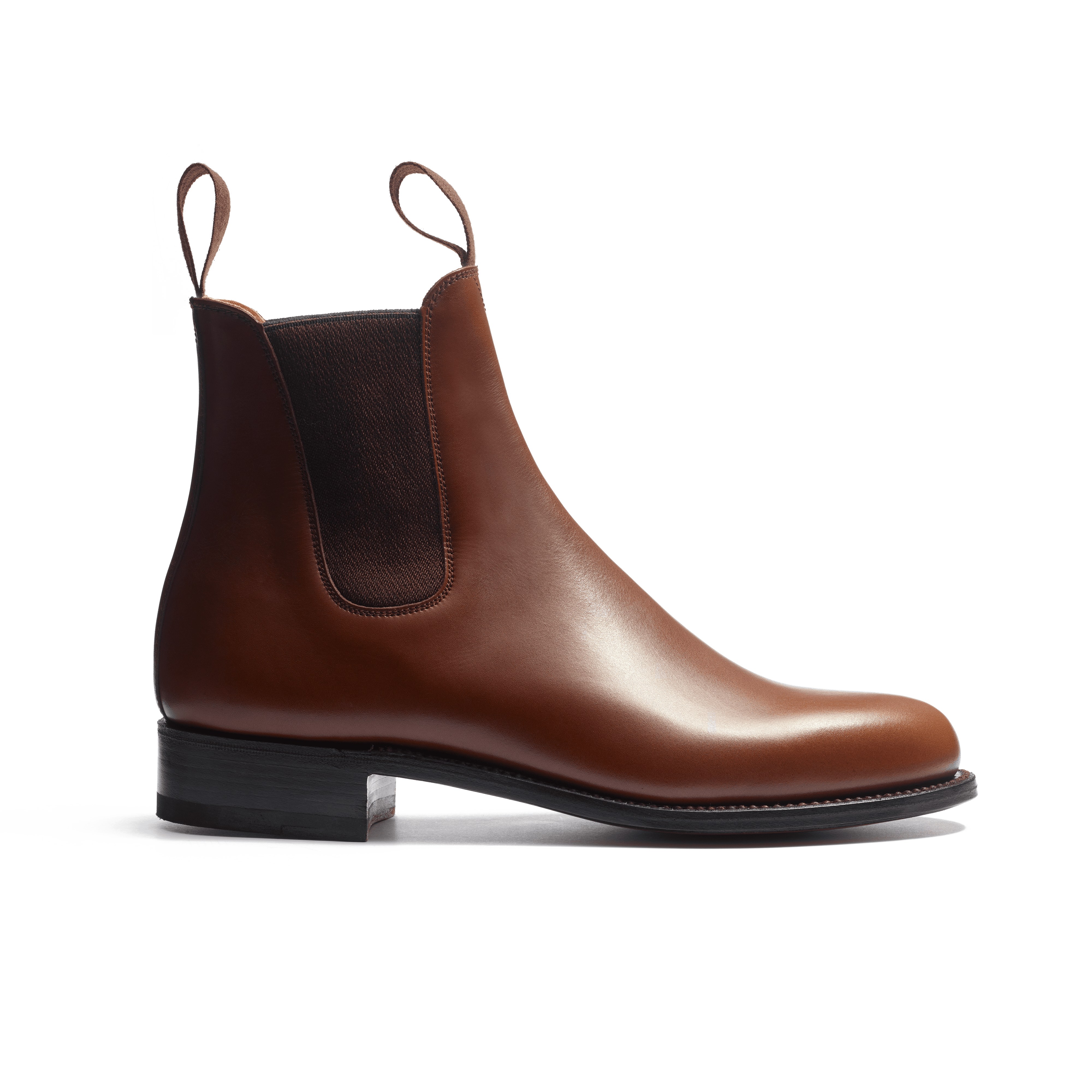 Brown leather version of the Cambre line