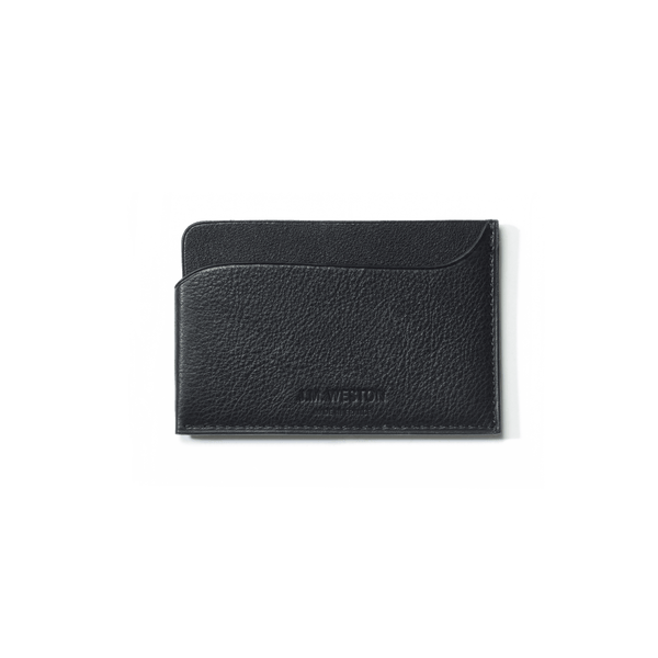 Alternate black crop with the embossed logo