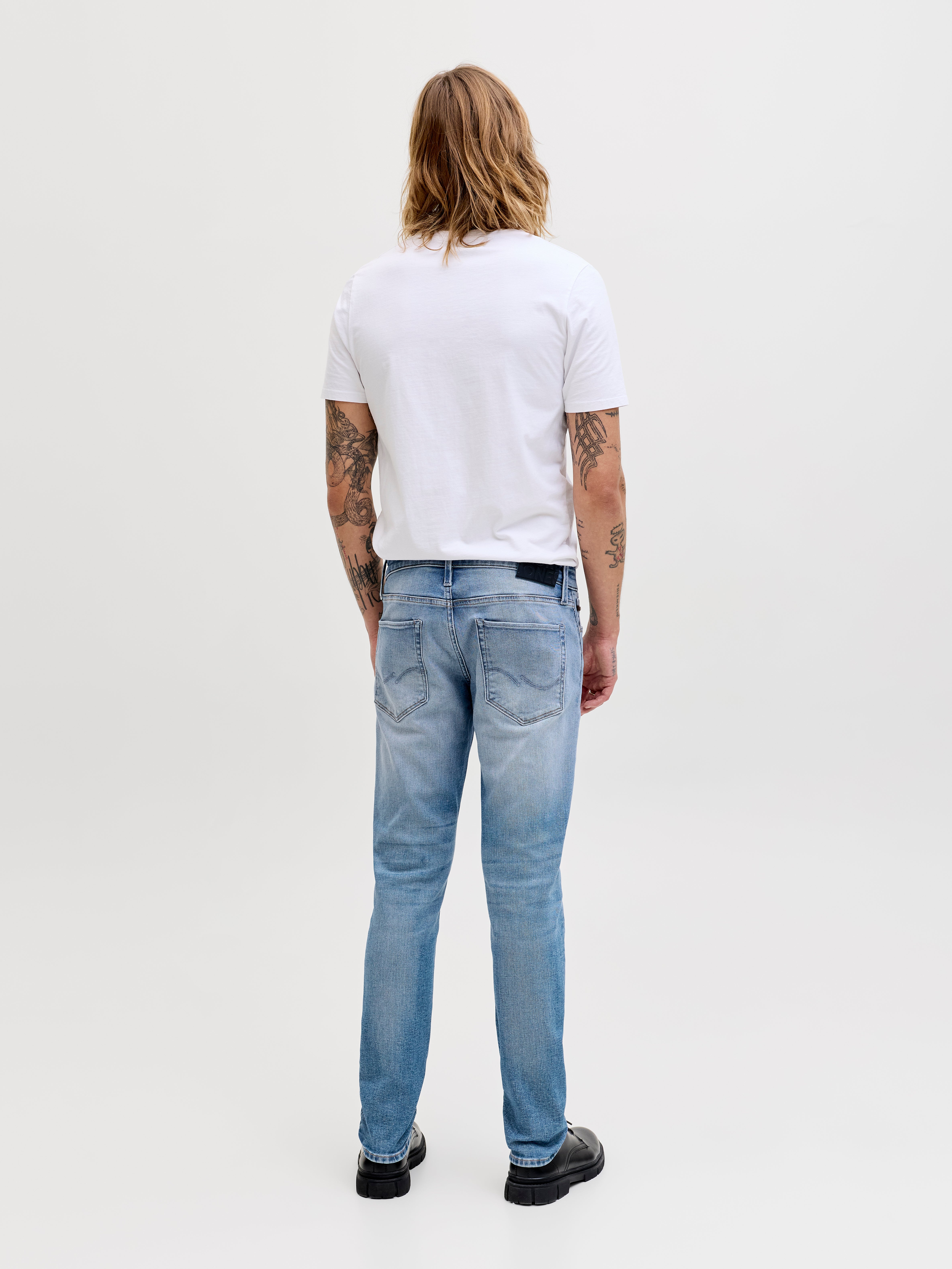 Back view on body