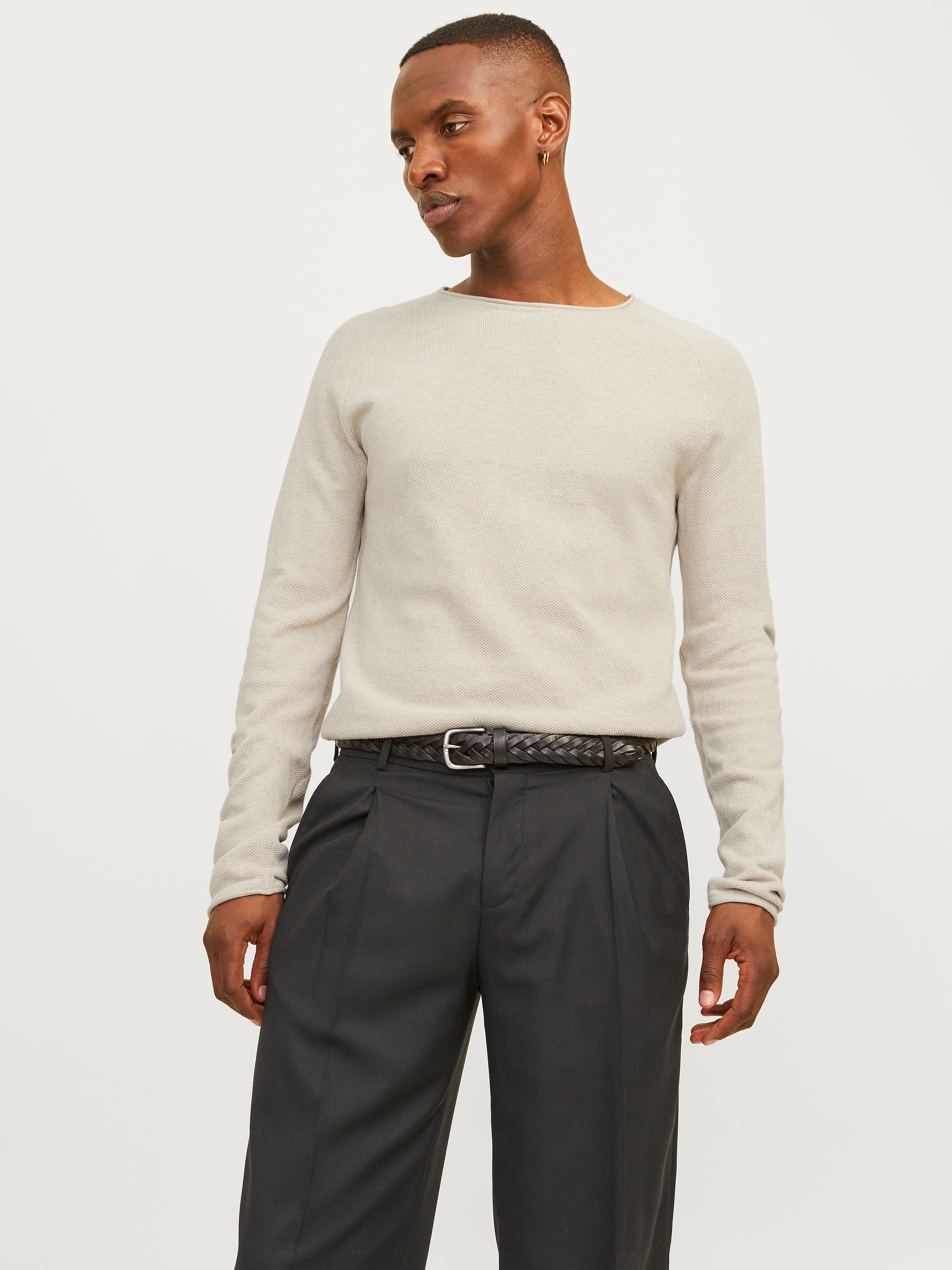JJEHILL Knit Crew Neck NOOS Round neck sweater