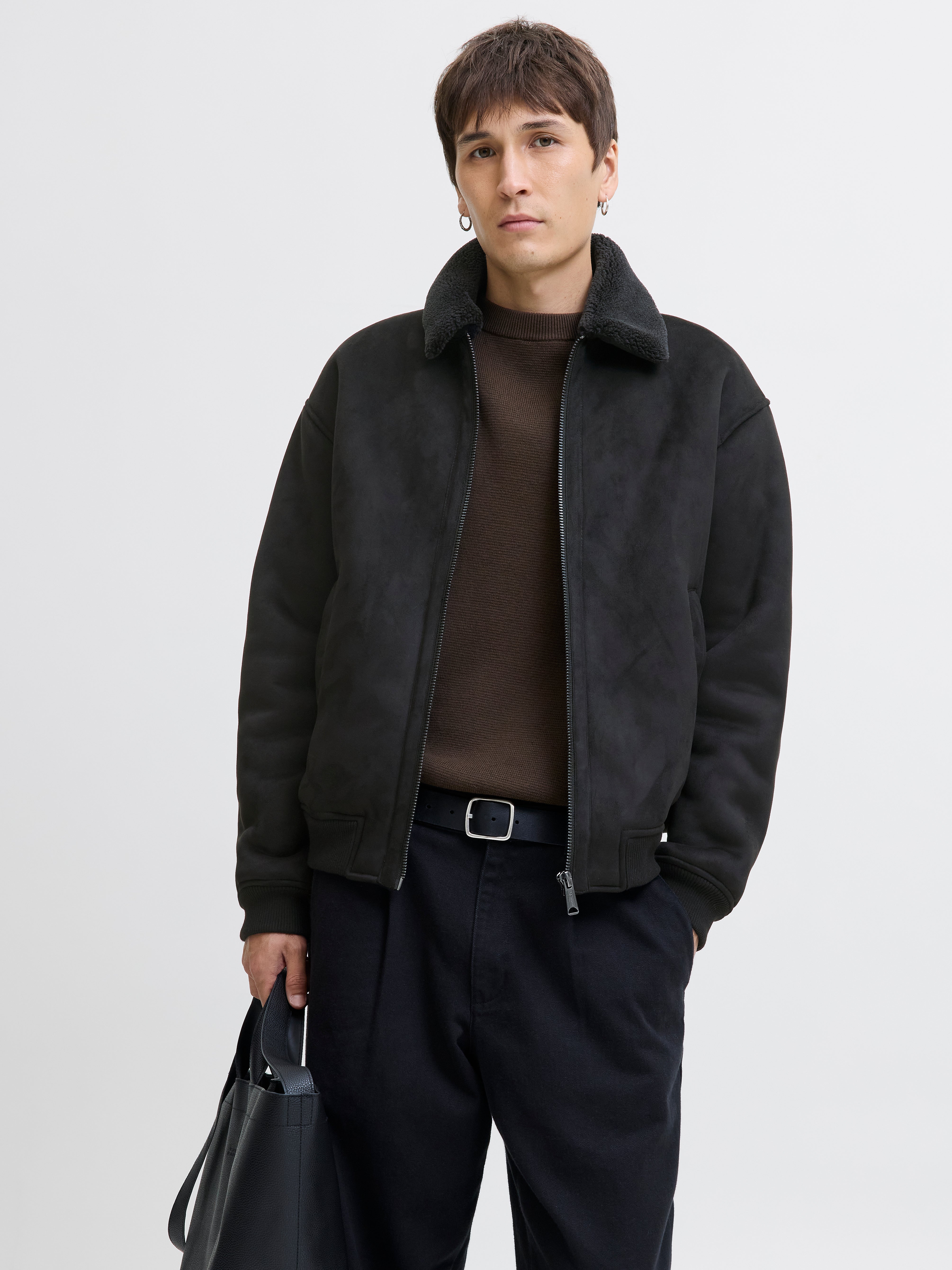 JPRBLULUKE Bomber Jacket SN Spread collar bomber jacket