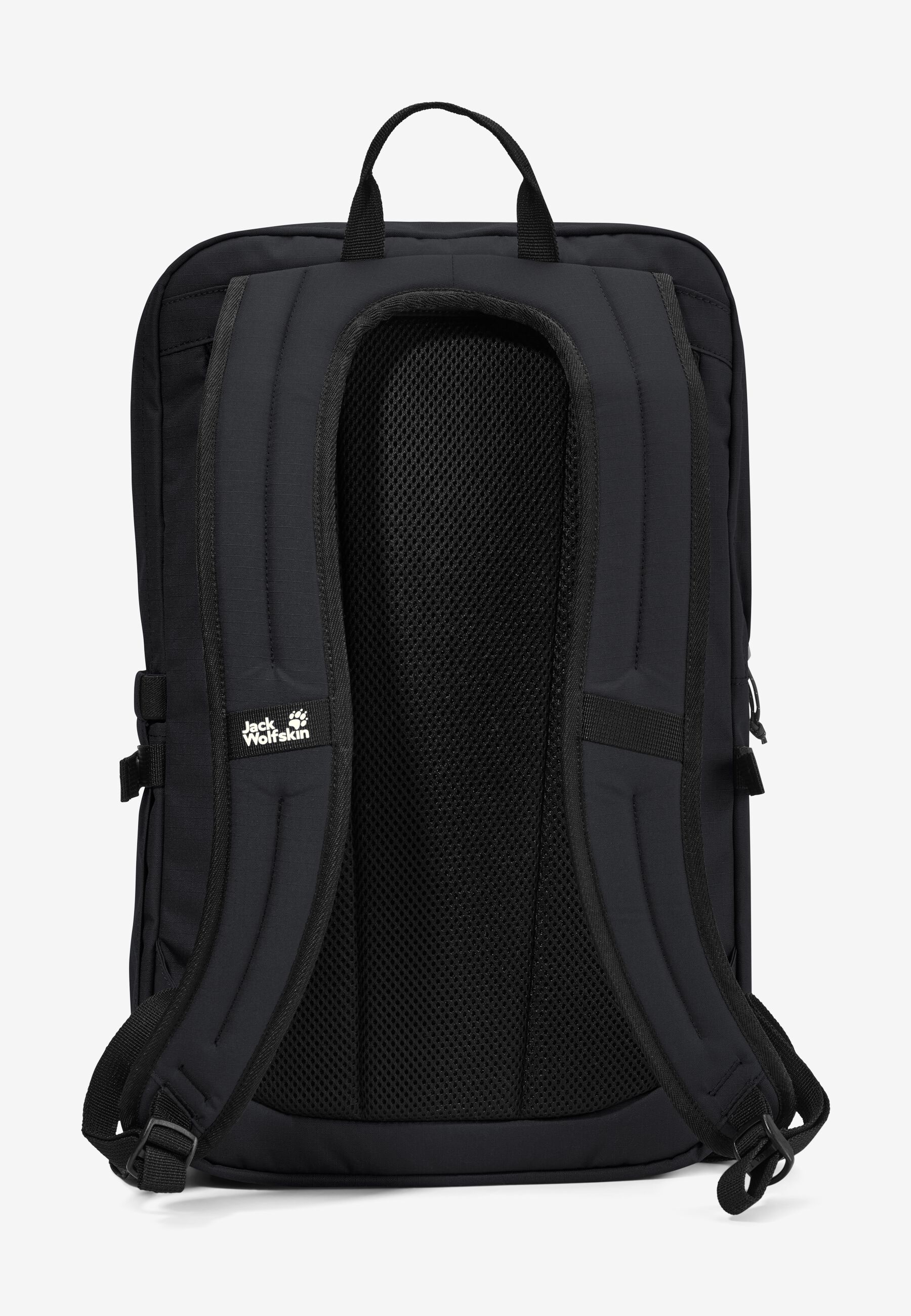 Back panel showing the padded SNUGGLE UP carry system