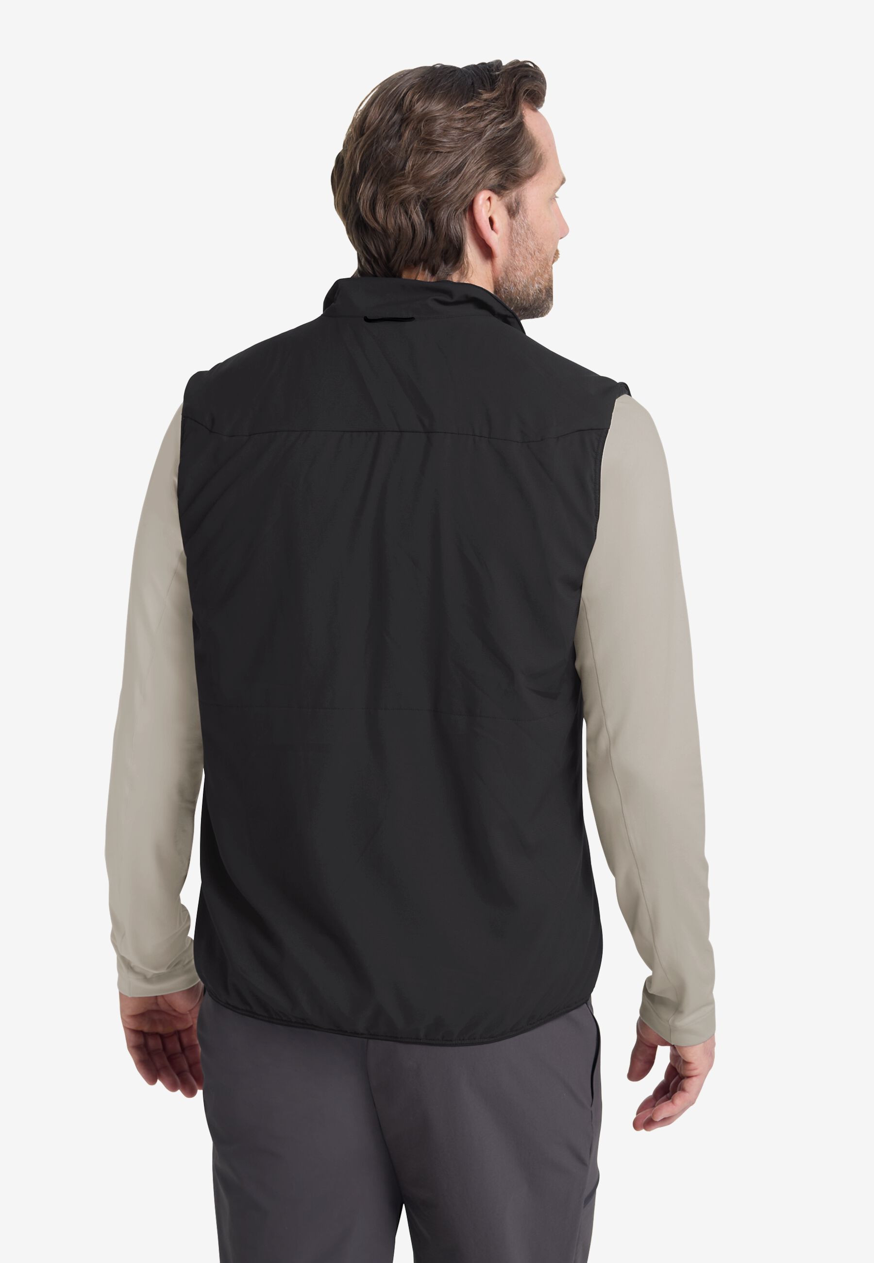 Inner vest rear view in the stripped-back configuration