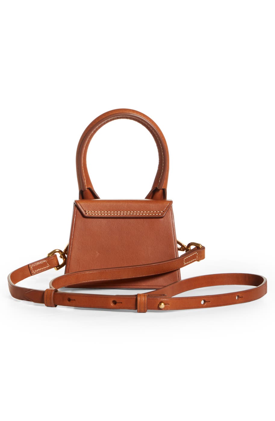Back view showing the clean trapezoid body