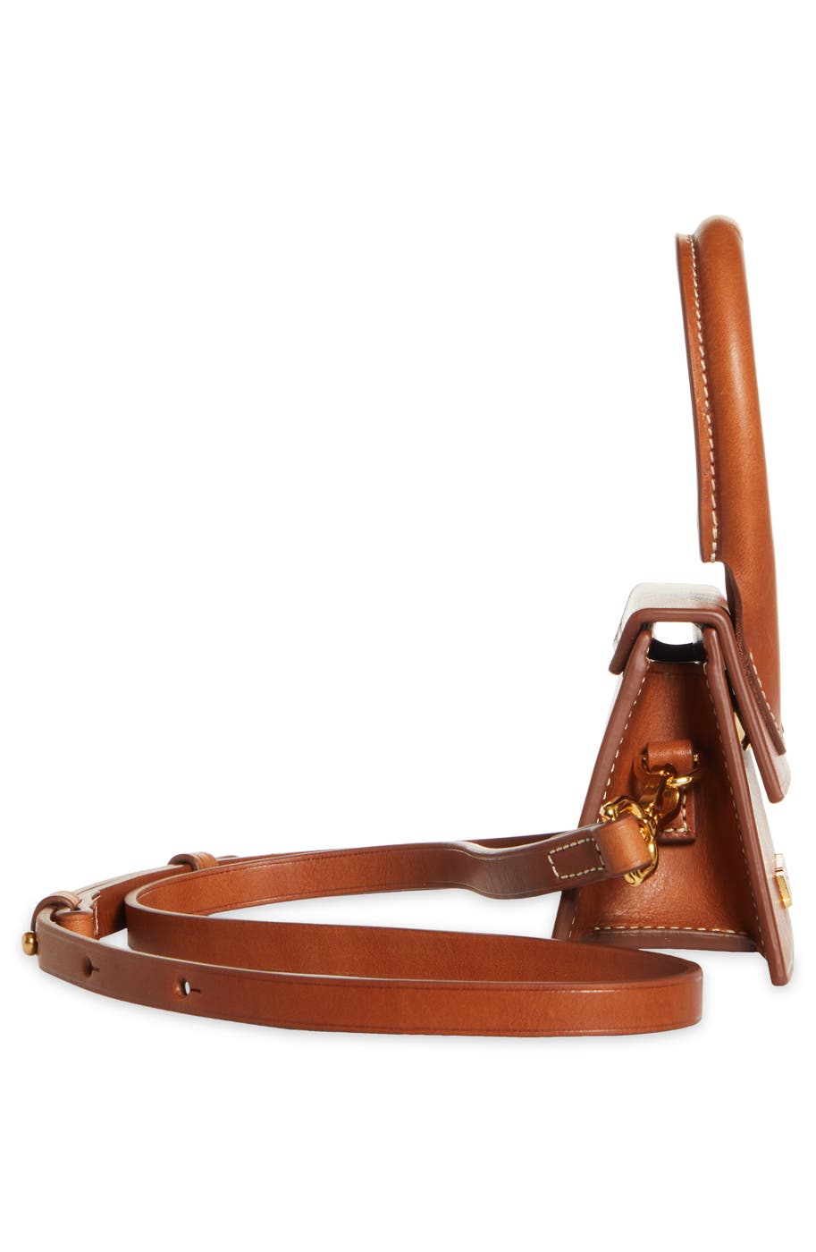 Side profile with the slim adjustable crossbody strap