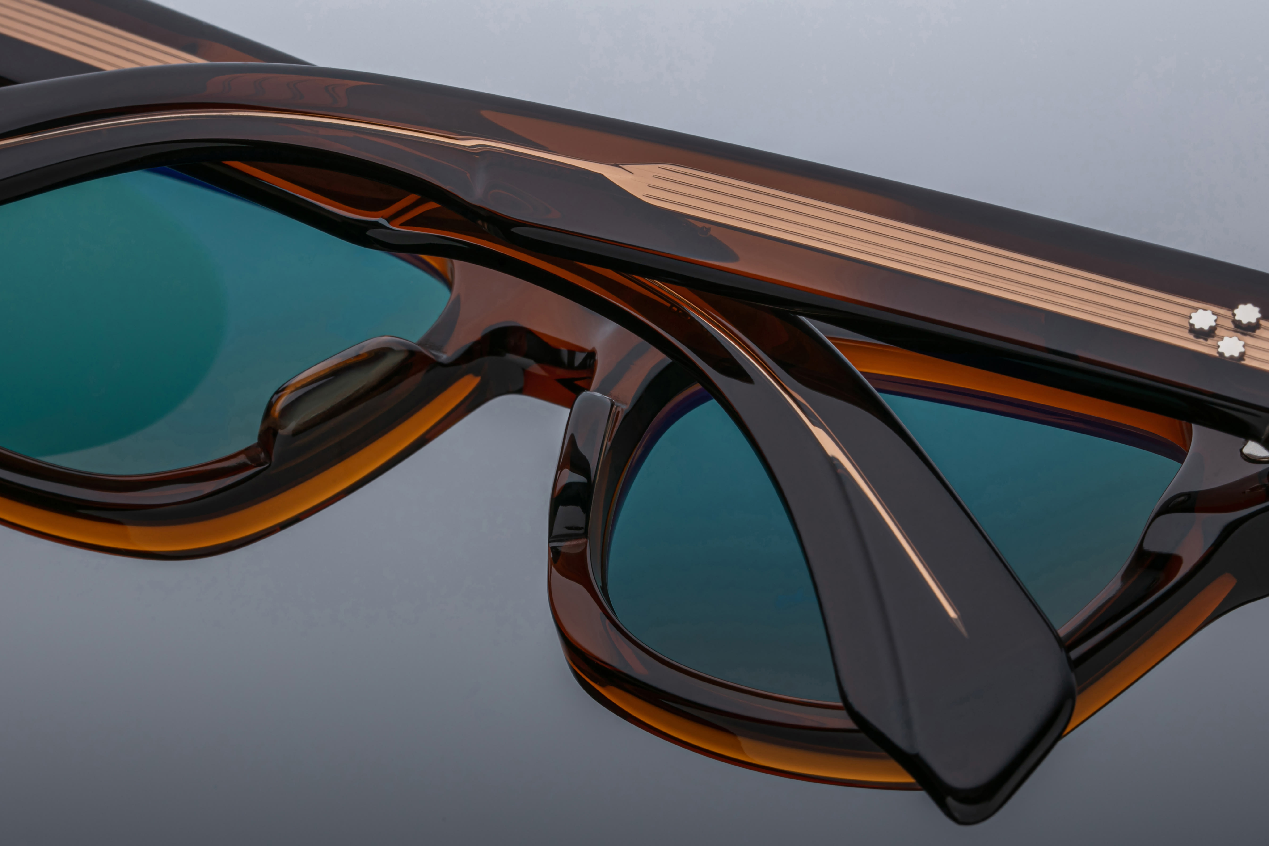 Hickory lens and rim detail