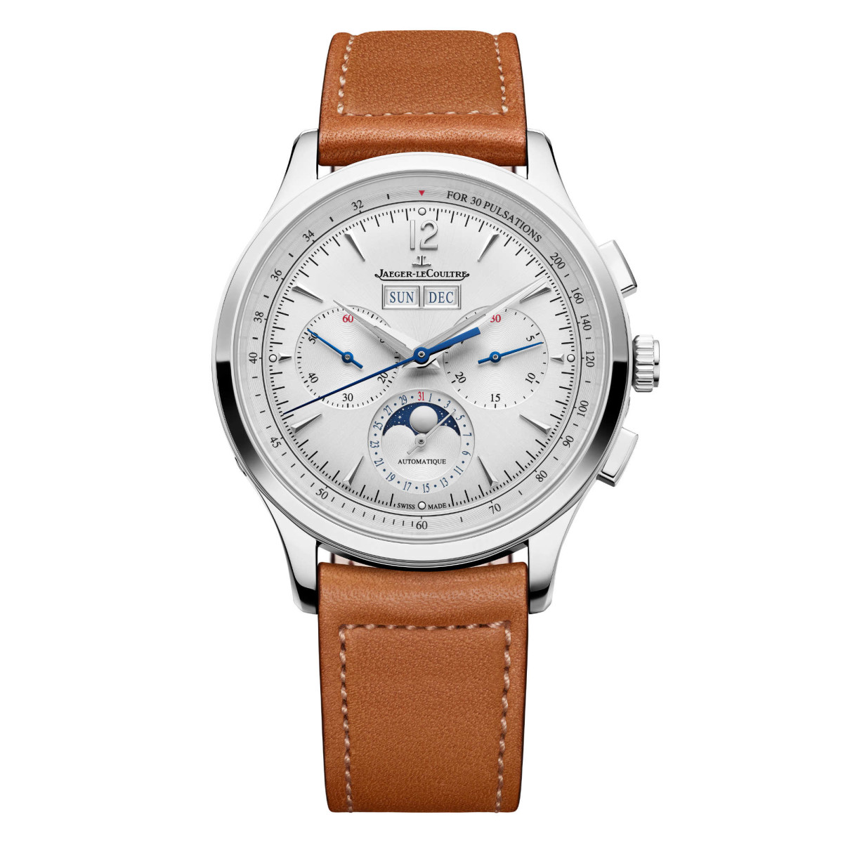 Case profile showing the stepped bezel