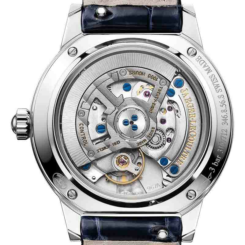 Back view of the polished round case
