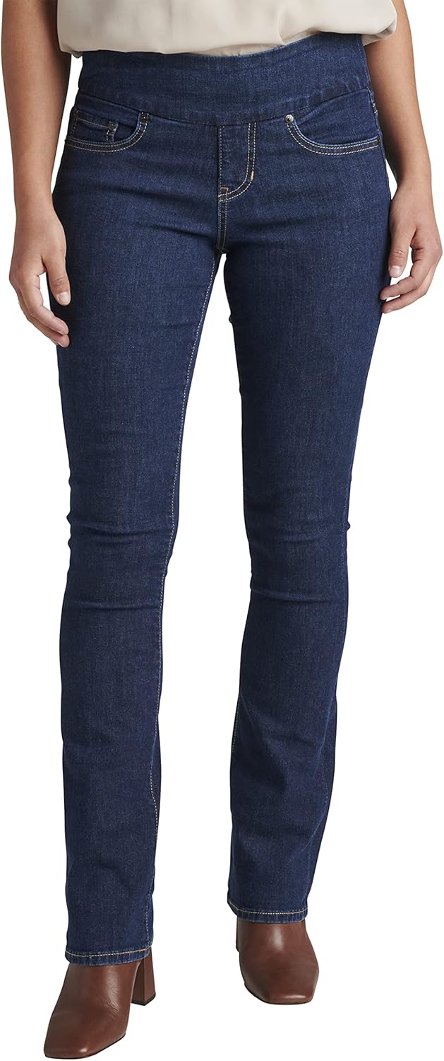 Paley Mid Rise Bootcut Pull-On Jeans