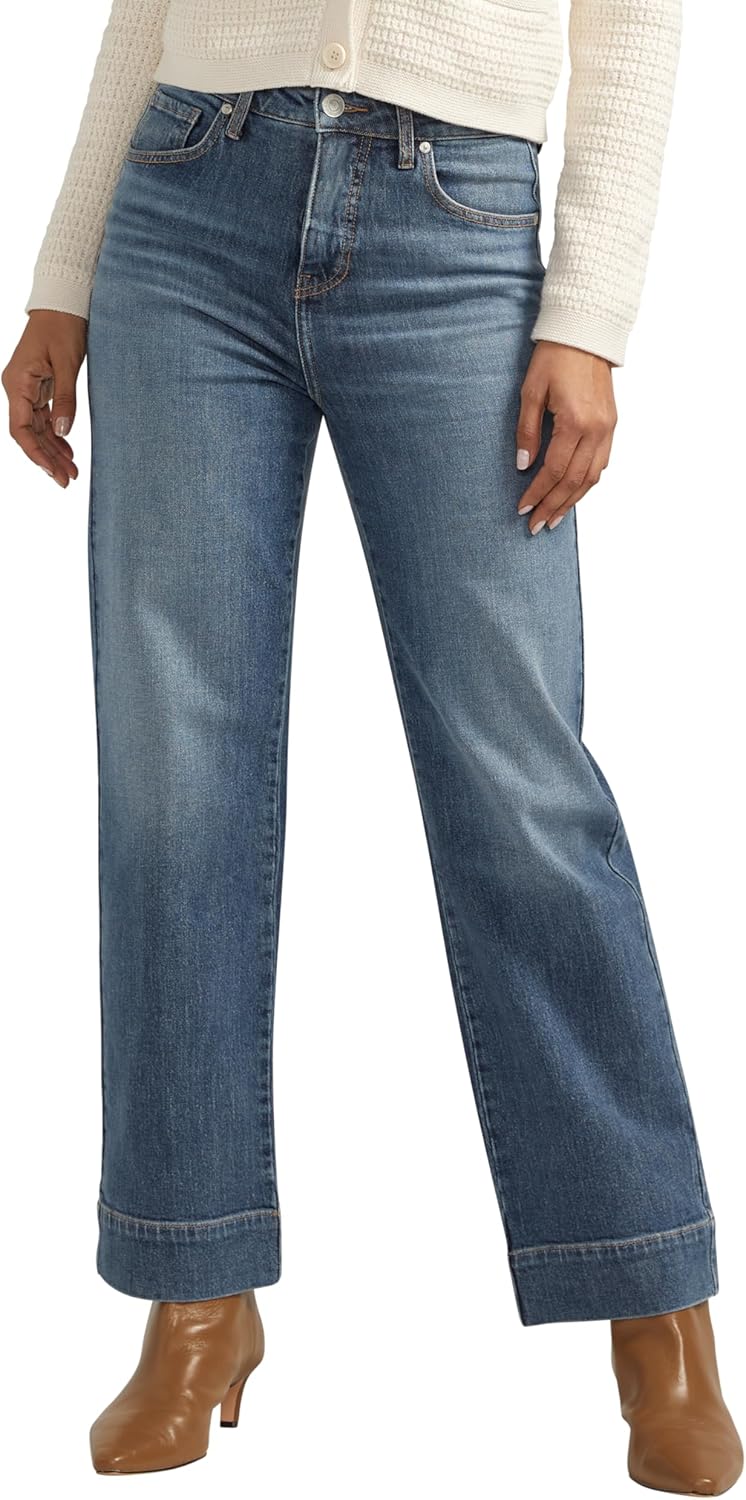 Sophia High Rise Wide Leg Jeans