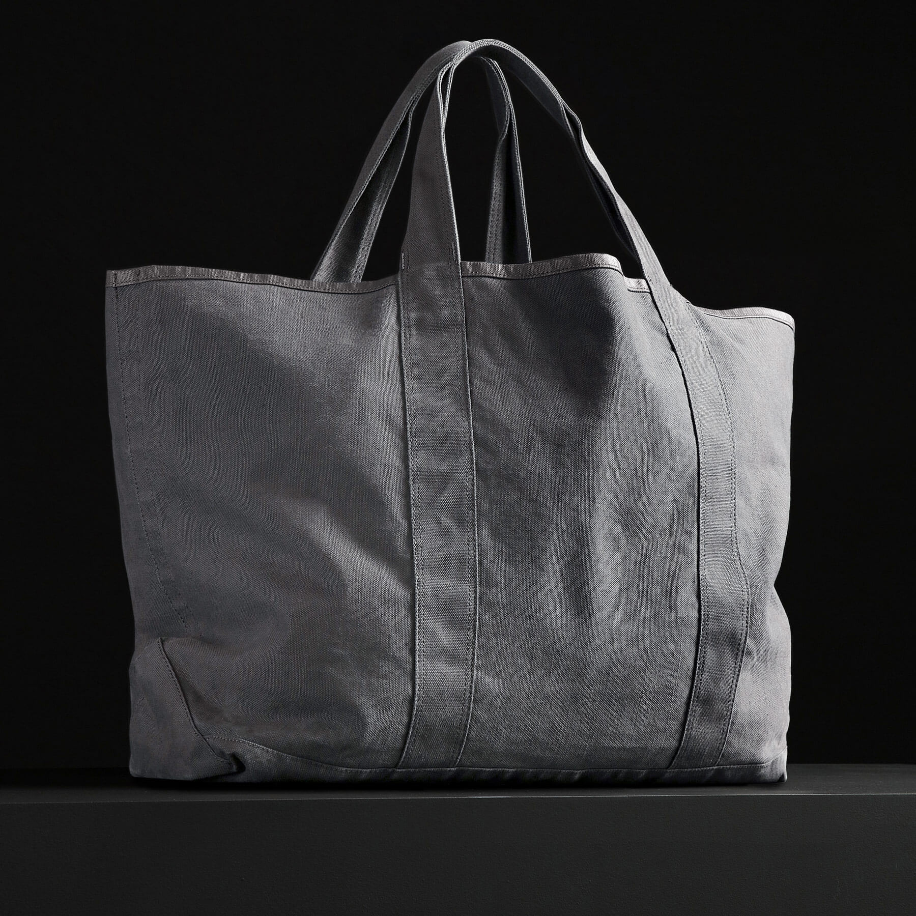 Large Canvas Tote material detail