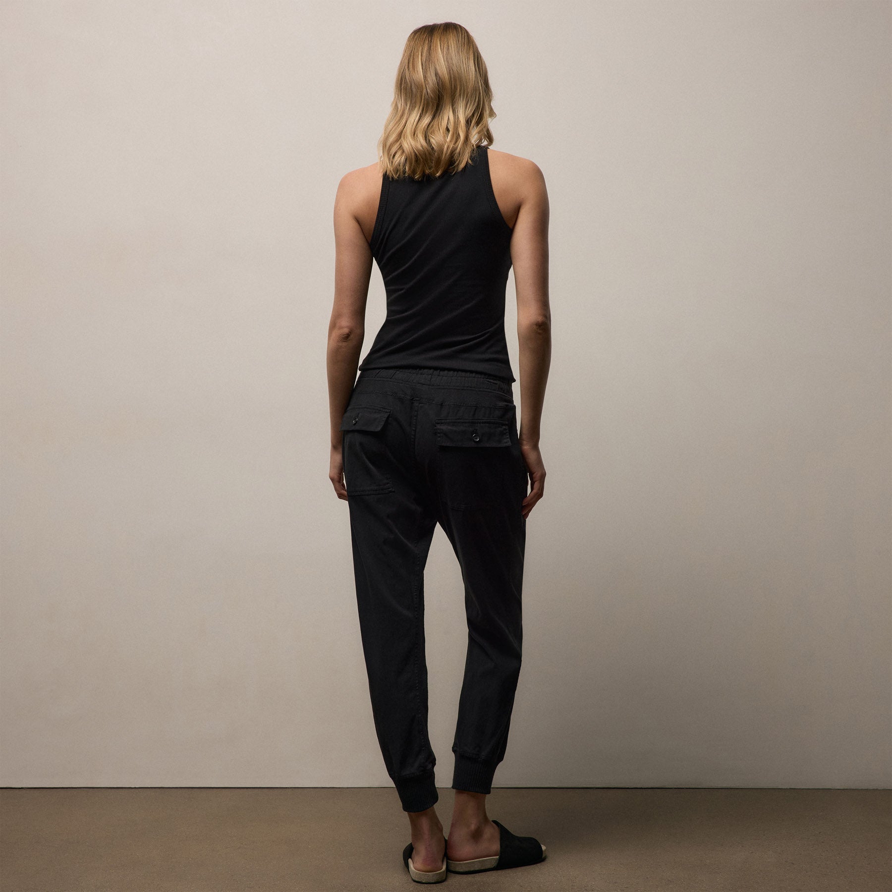 Mixed Media Pant profile detail