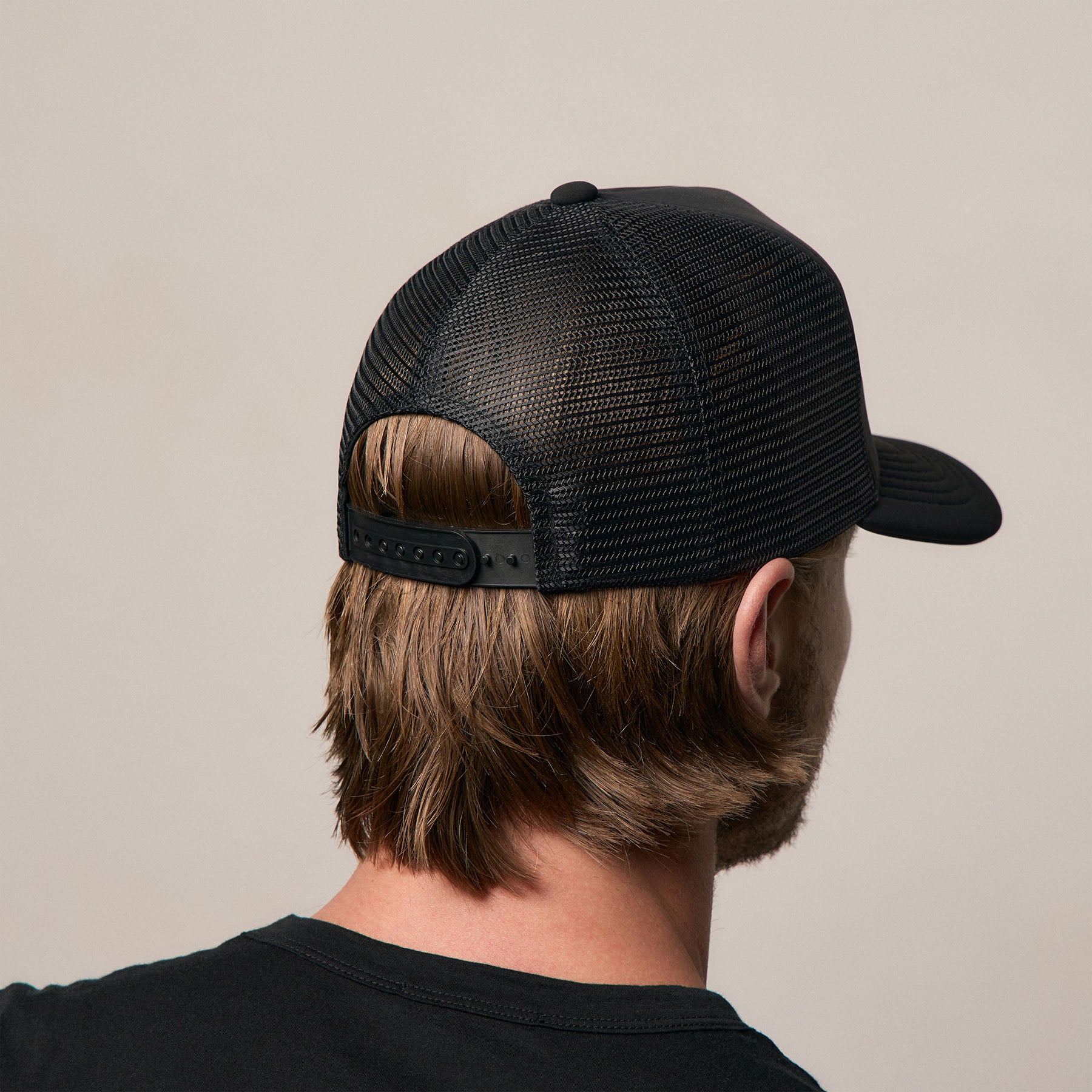 Scuba Trucker Hat side angle