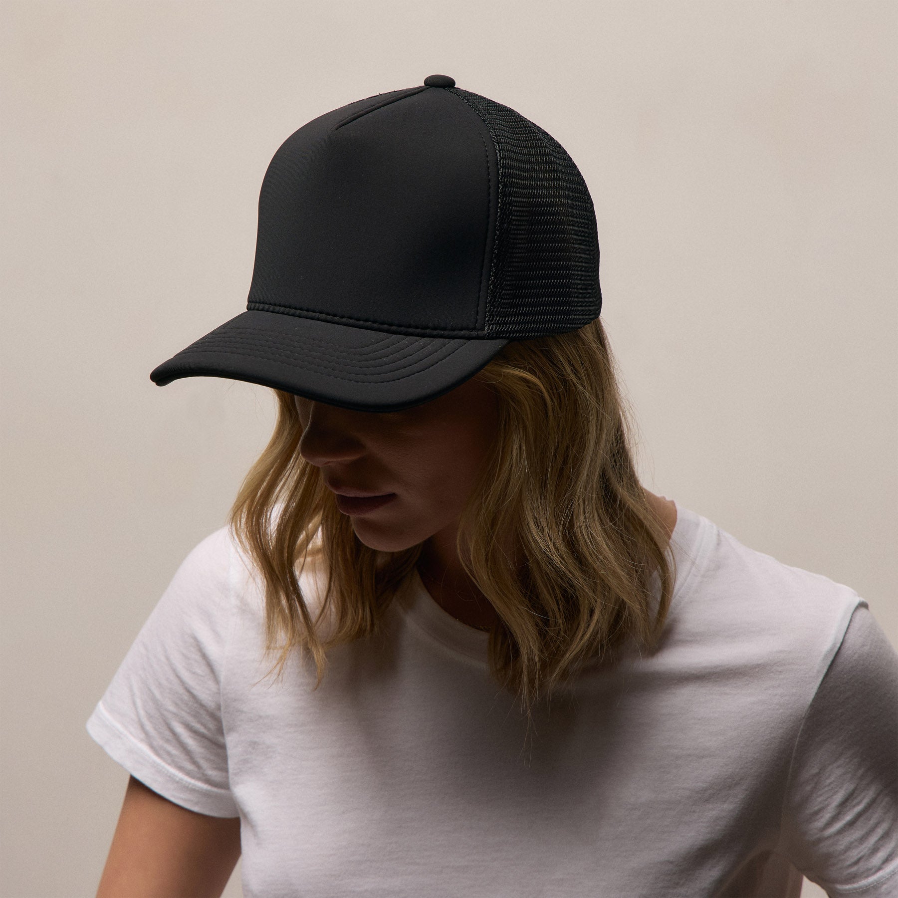 Scuba Trucker Hat material detail