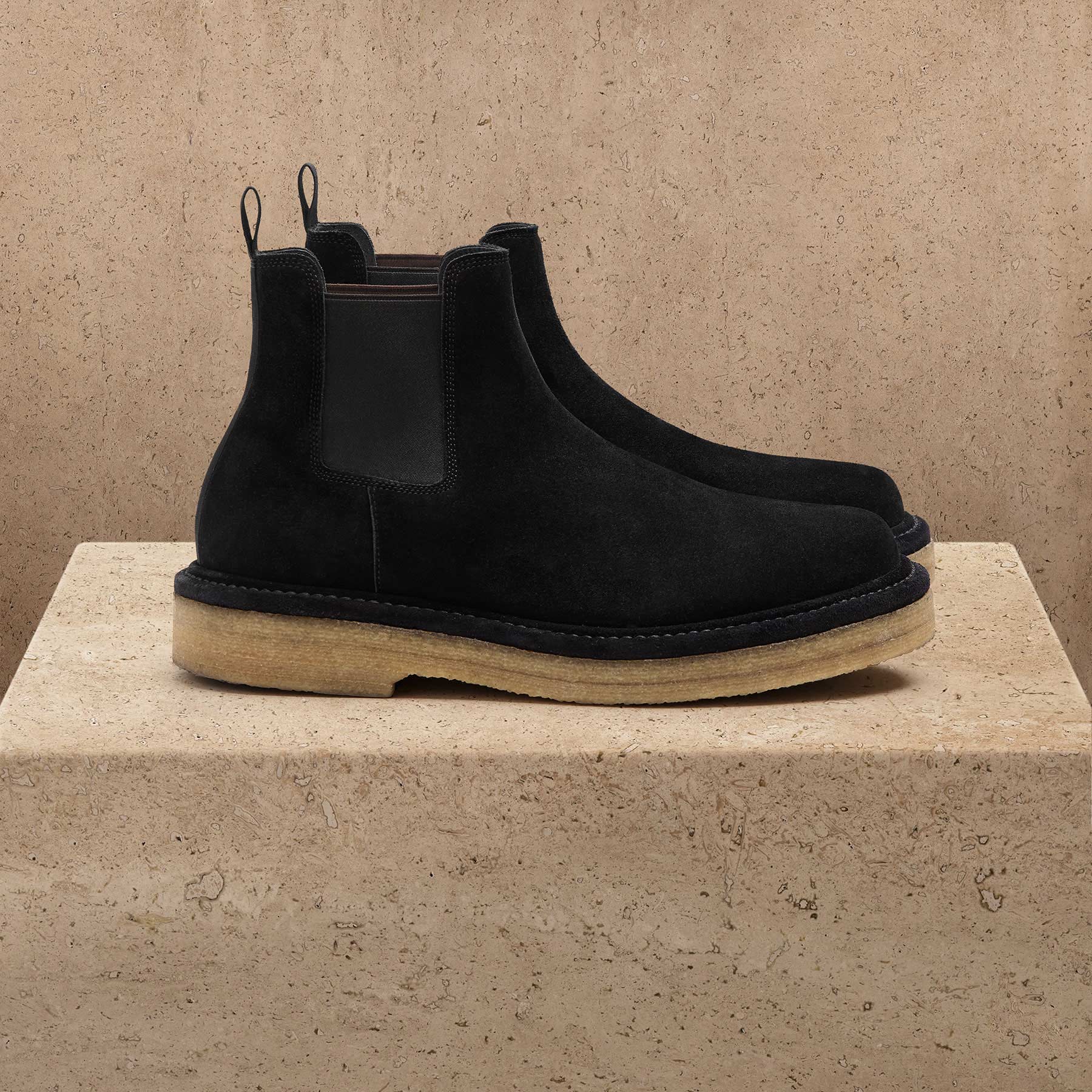 Suede Chelsea Boot side profile