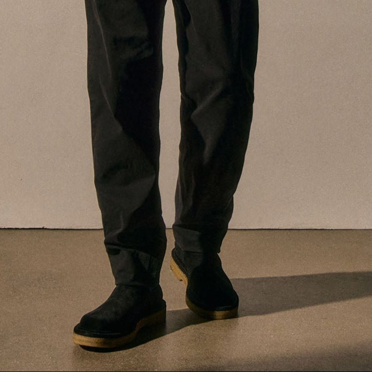 Suede Chelsea Boot material detail