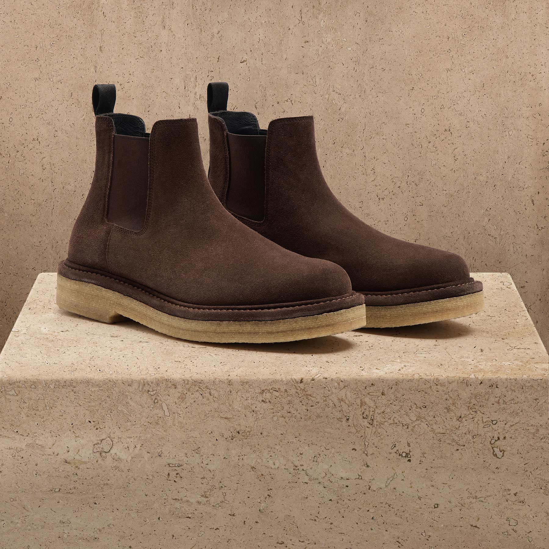 Suede Chelsea Boot profile detail