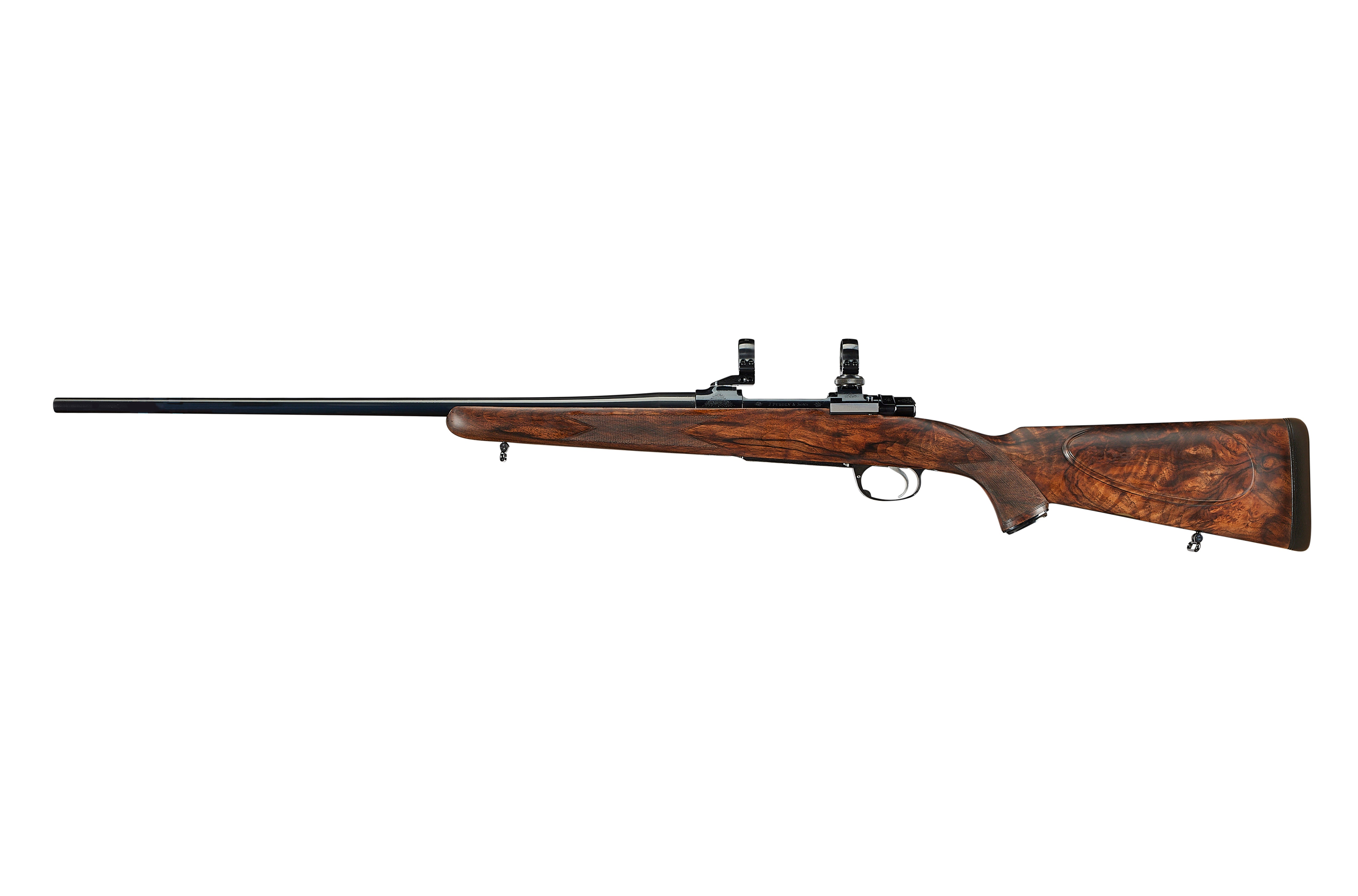 Right profile with scope and stock shaping