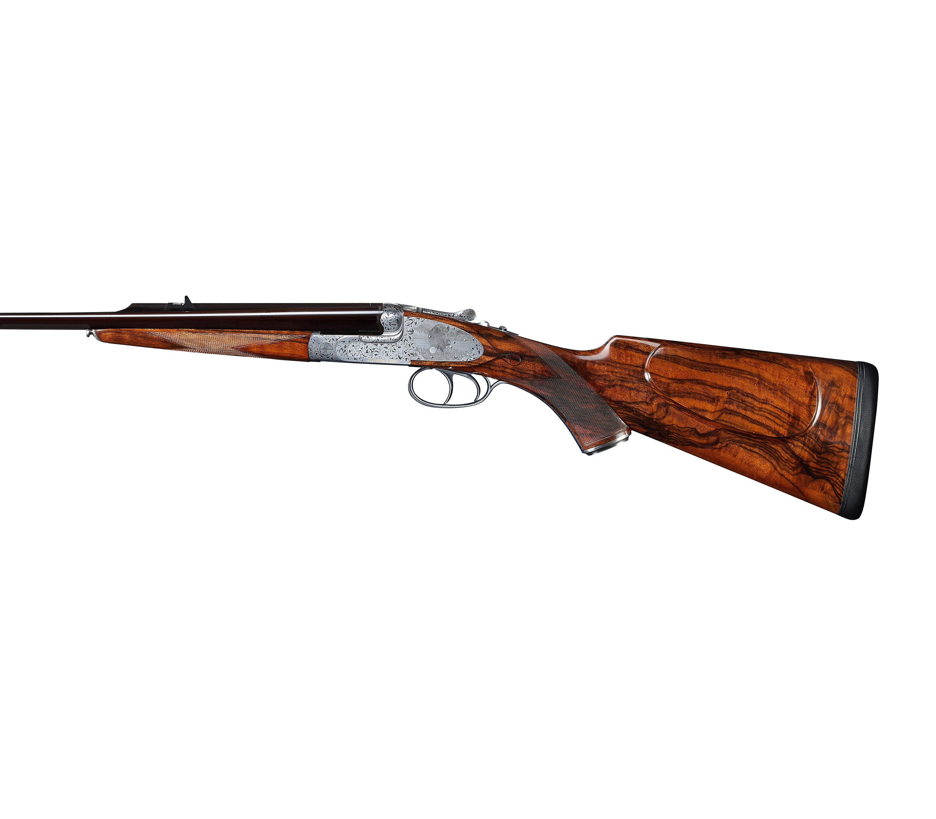 Opposite-side view of the bolstered action