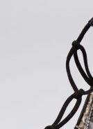 Wedge sidewall showing the raffia texture
