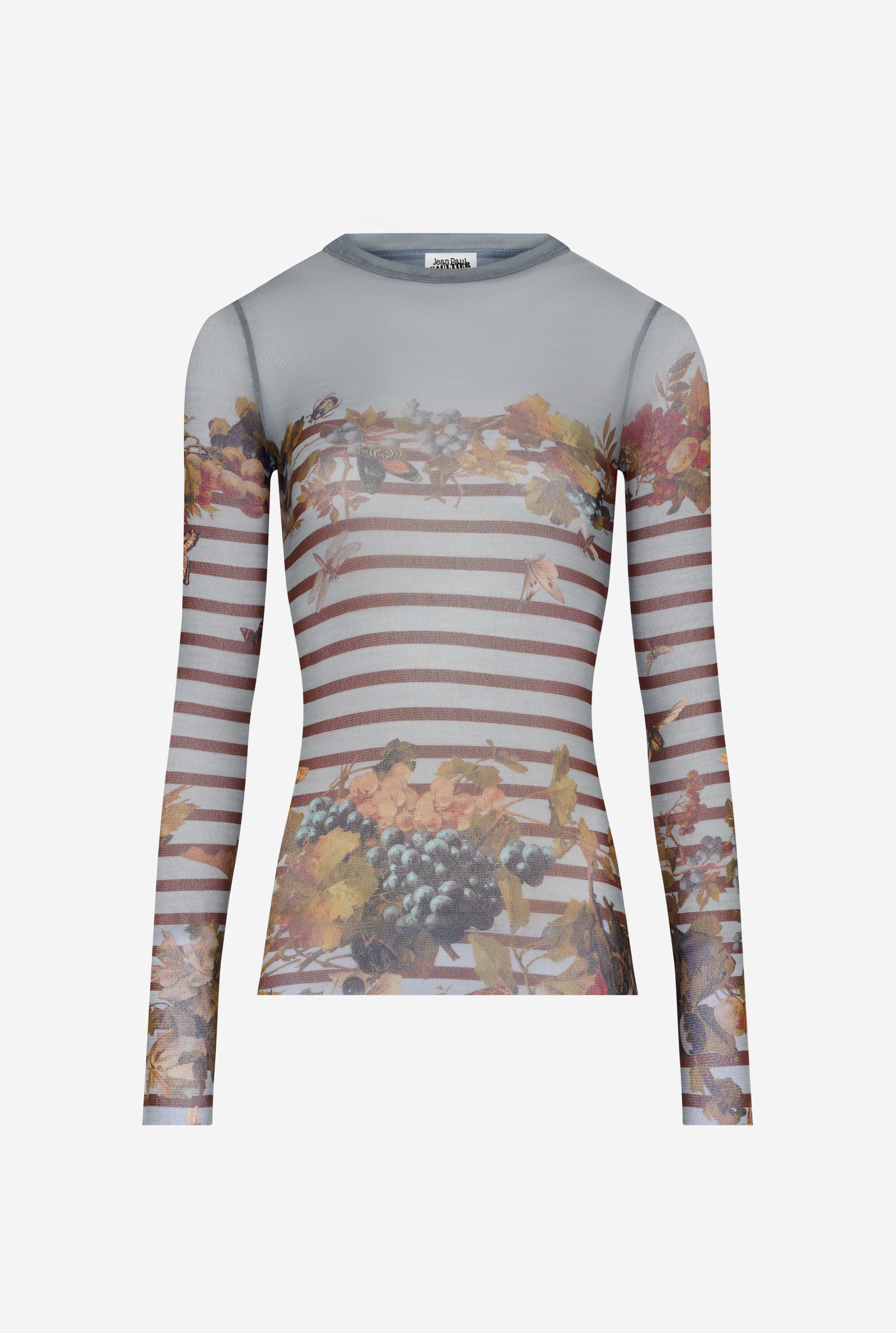 The Sky Blue Marinière Grape Top